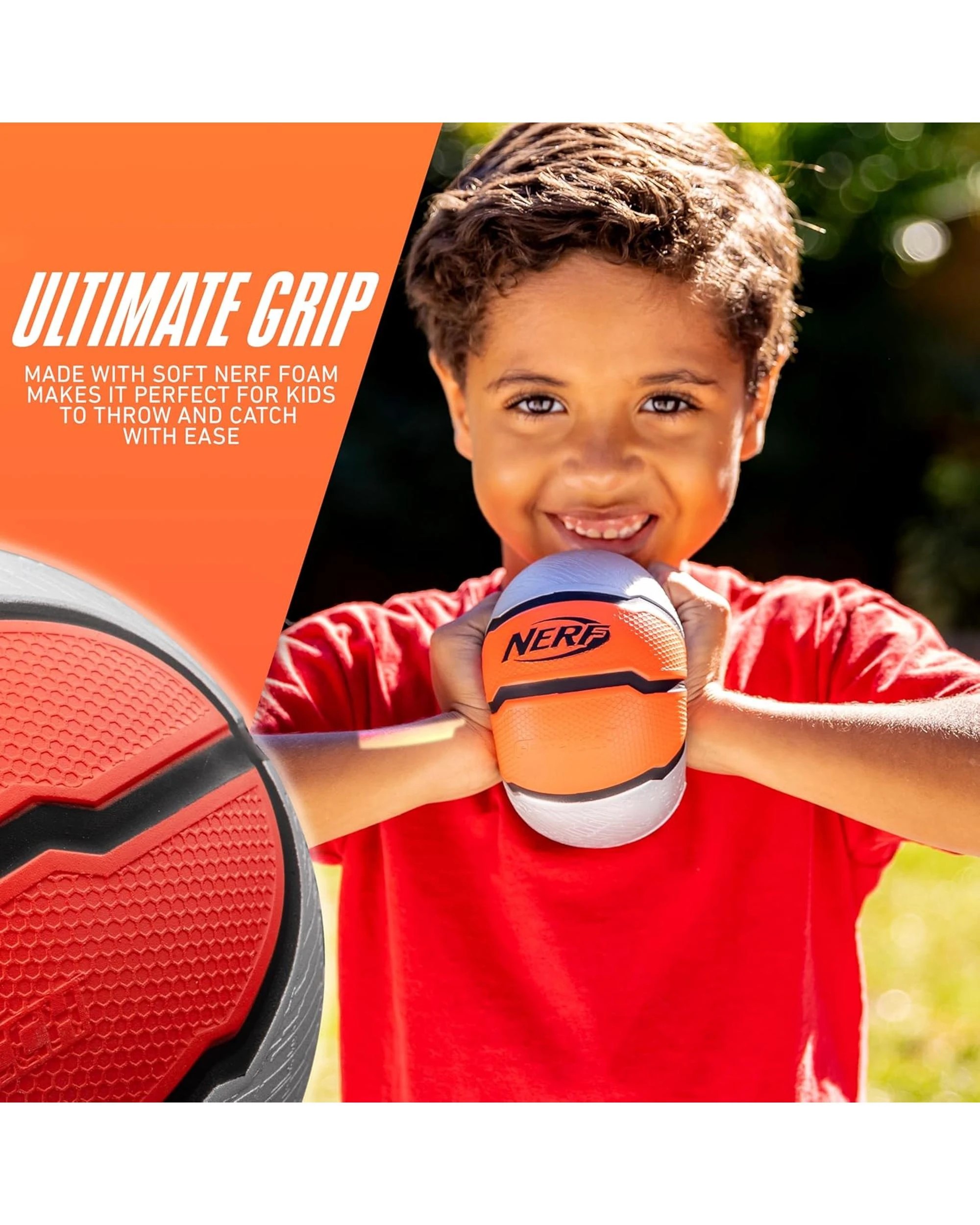 6 Nerf Mini Multi-Sport Foam Ball Set, 6 of 9