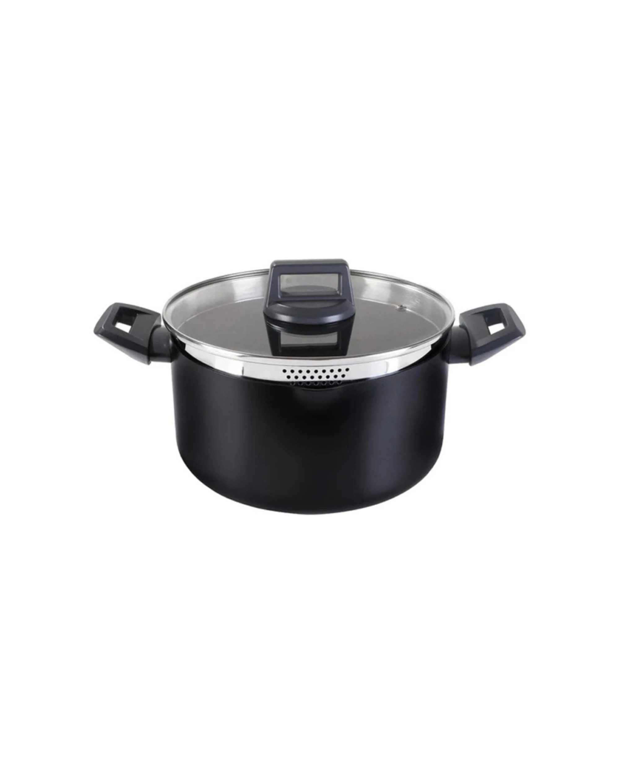 5 Stanley Rogers 5pc Statement Ceramic Non Stick Cookware Set - Black, 5 of 6