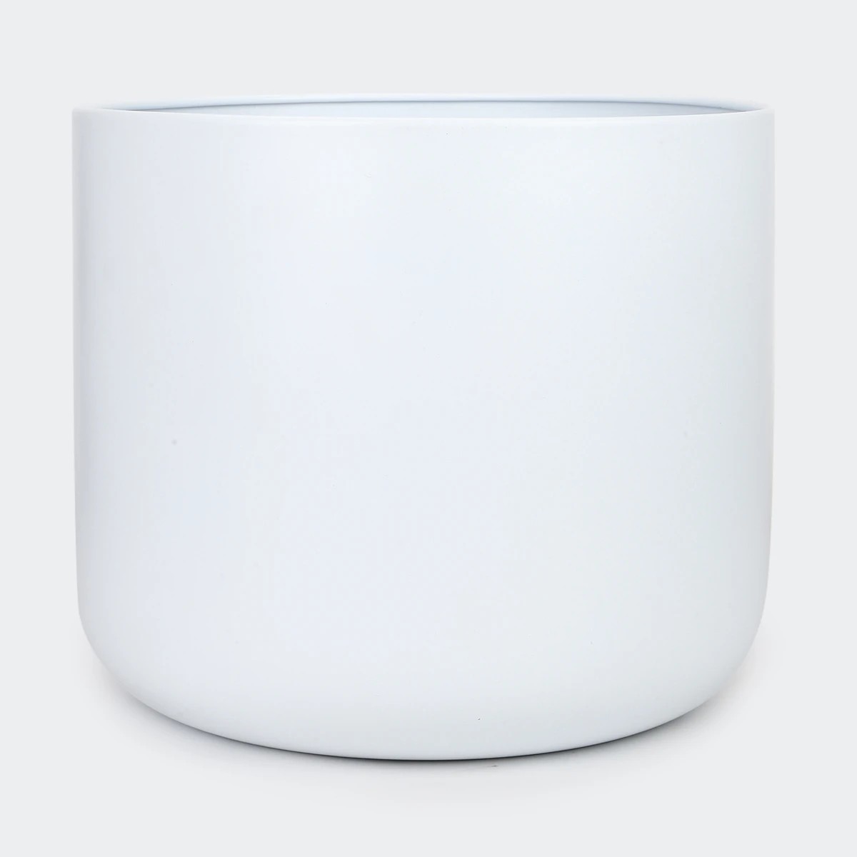 2 Extra Large Metal Pot White, 2 of 6