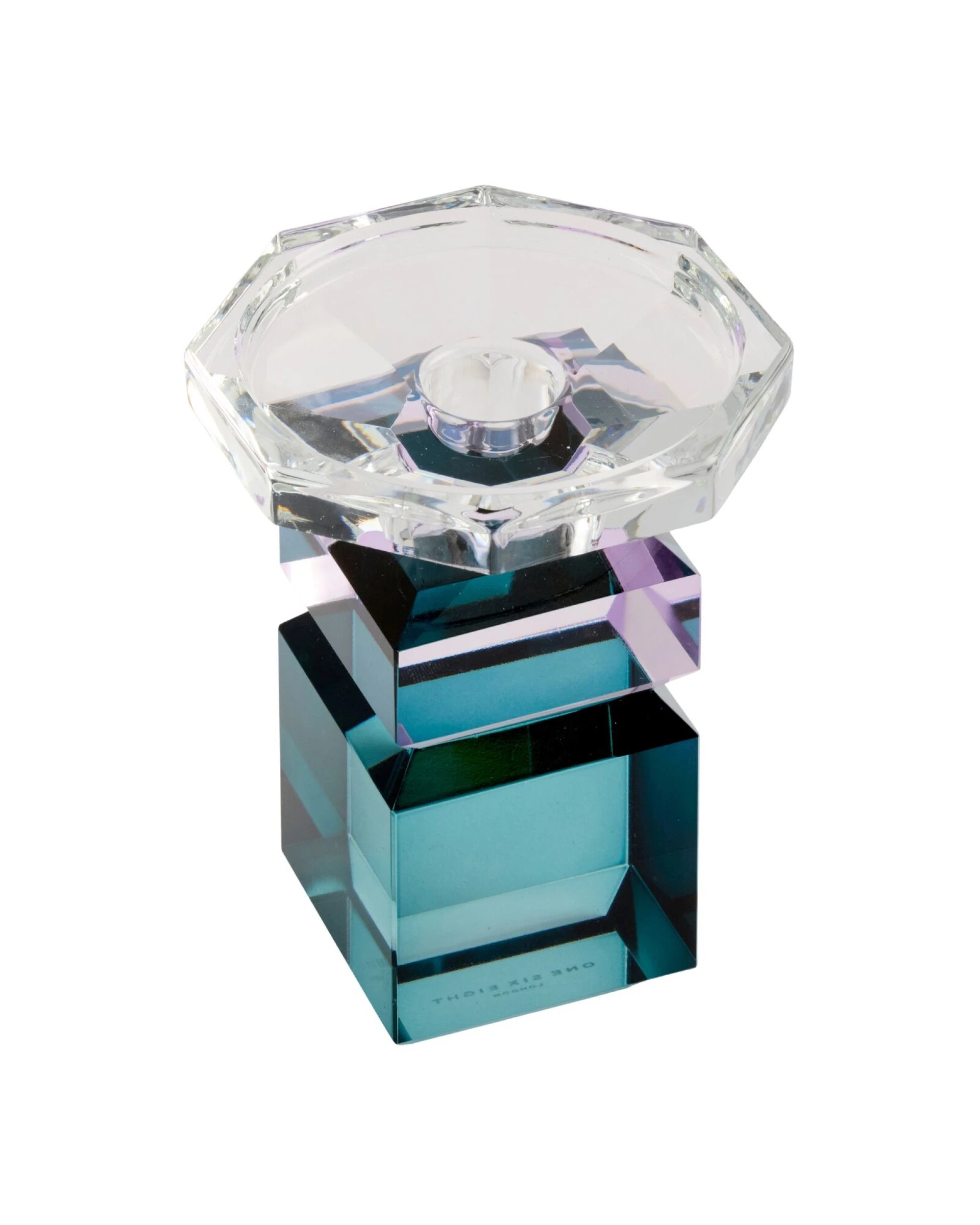 2 One Six Eight London Wren Candle Holder - 12.5cm - Blue, 2 of 3