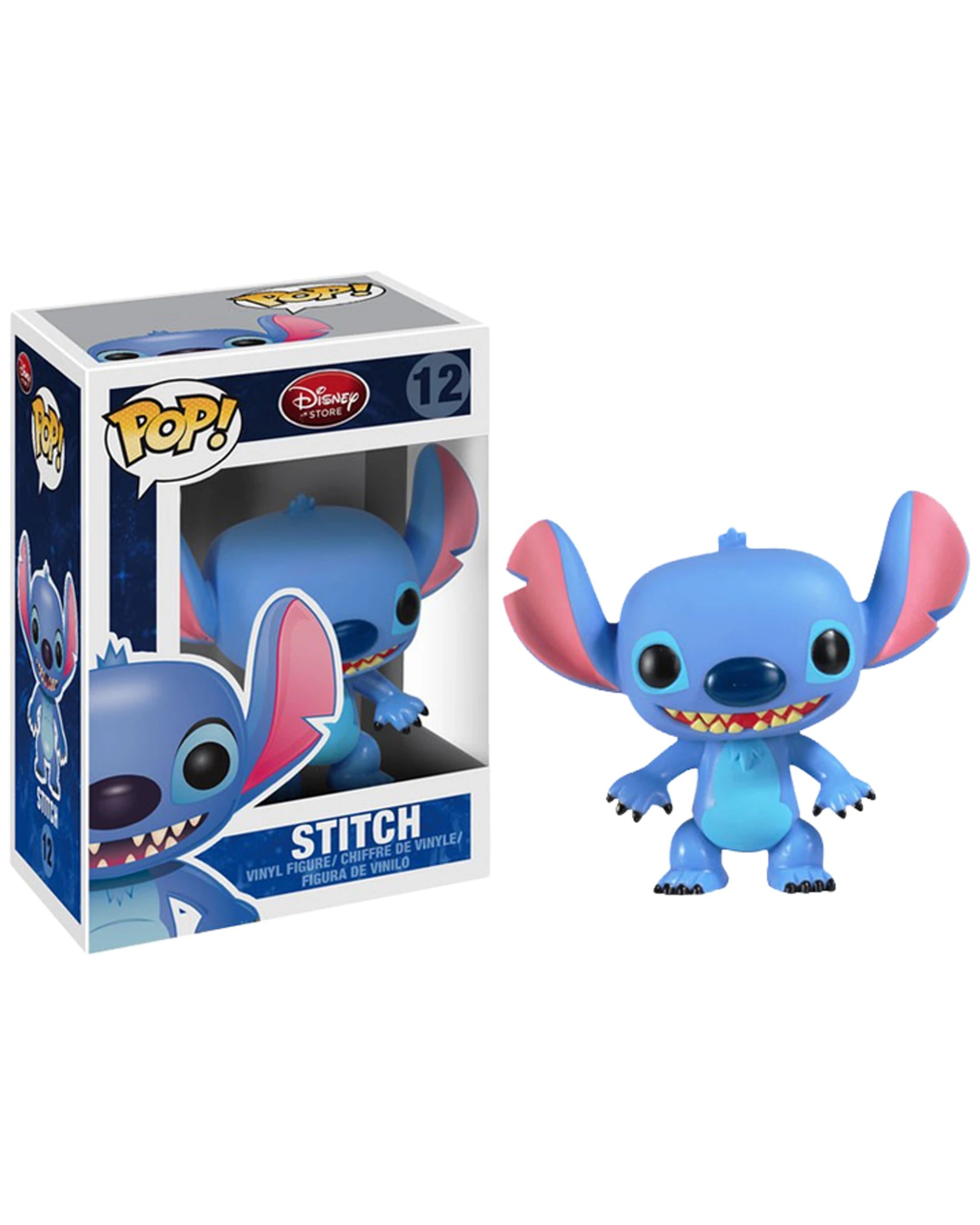 1 Pop Vinyl Figurine Lilo And Stitch - Stitch Collectible Vinyl 10cm Figure - Blue, 1 of 3