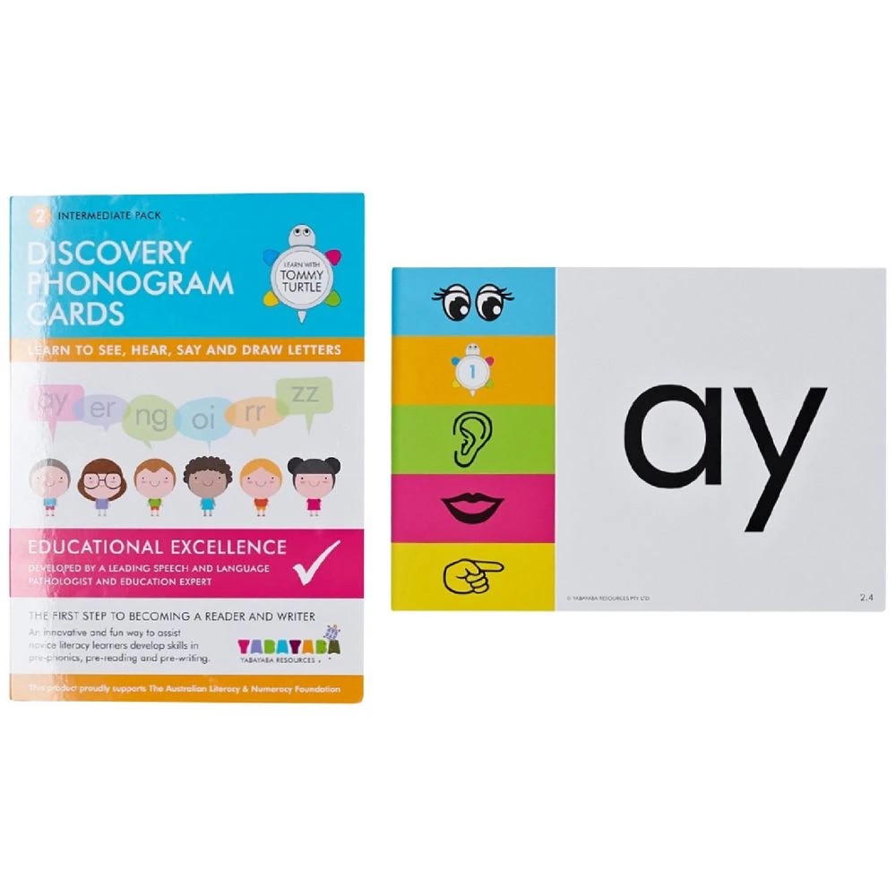 1 Yabayaba Discovery Phonogram Cards Intermediate 2 Pack, 1 of 1