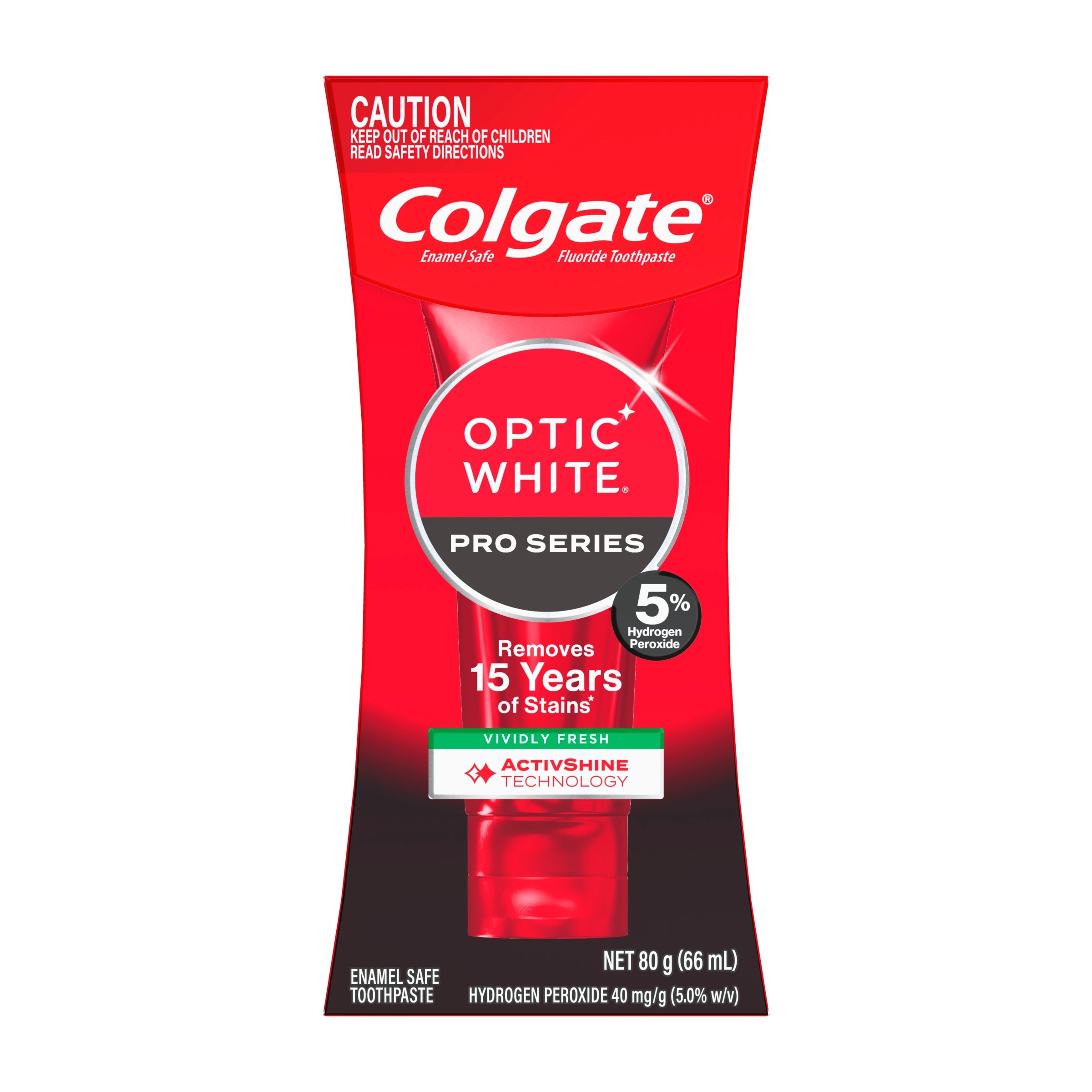 2 Colgate Optic White Pro Series Enamel Safe Toothpaste 80g, 2 of 10