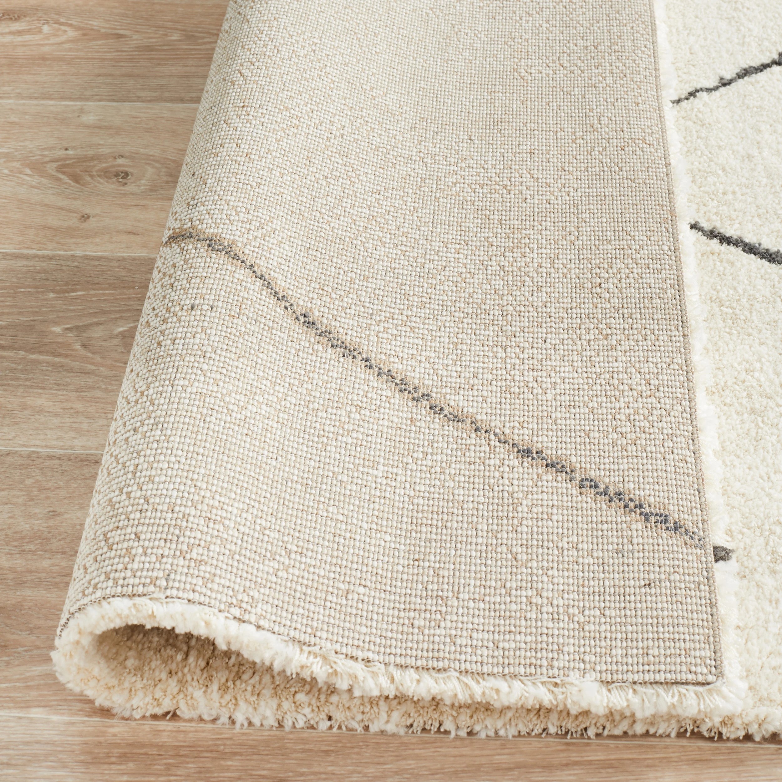 7 Common Ground Rugs Marquee 931 340x240cm - Extra Large Indoor Floor Rug - White, 7 of 7