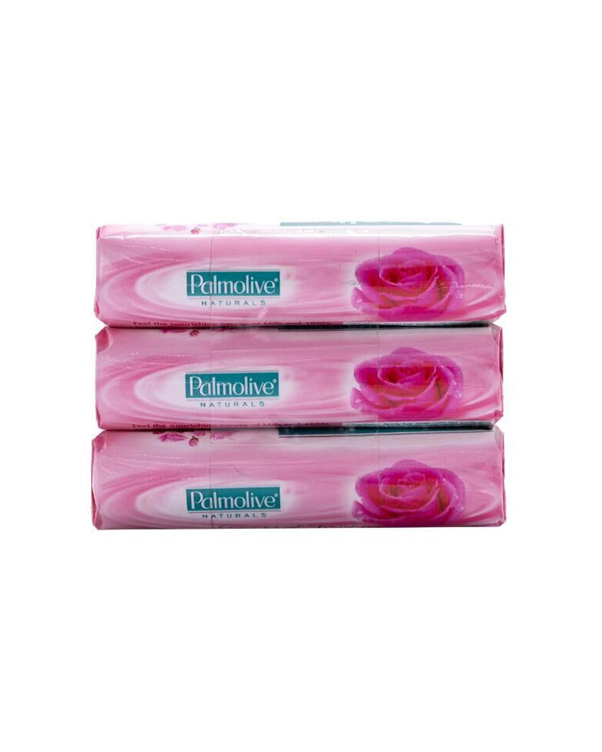4 Palmolive 3pc Naturals Soft & Moisture With Milk Rose Soap Bar 80g - Multi, 4 of 5