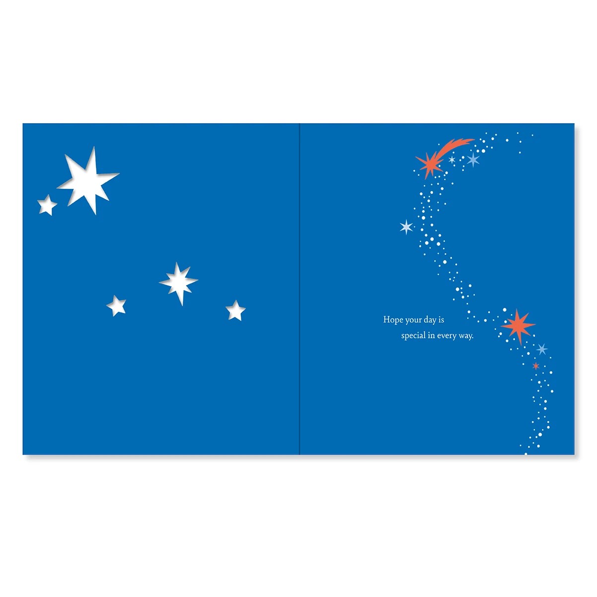 2 Hallmark Birthday Card - Stars, 2 of 3