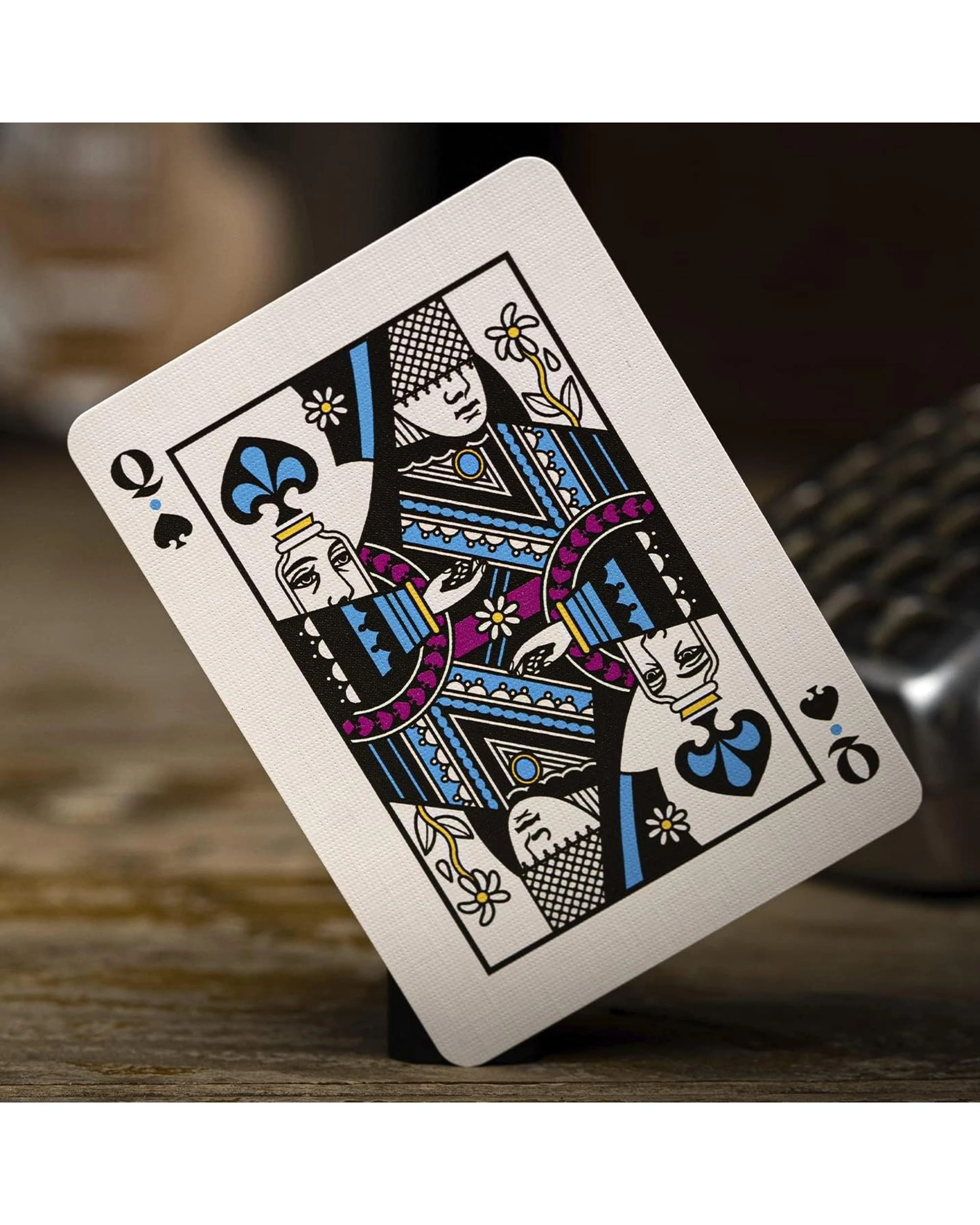 7 Theory 11 The Beatles Blue Playing Cards - Blue, 7 of 10