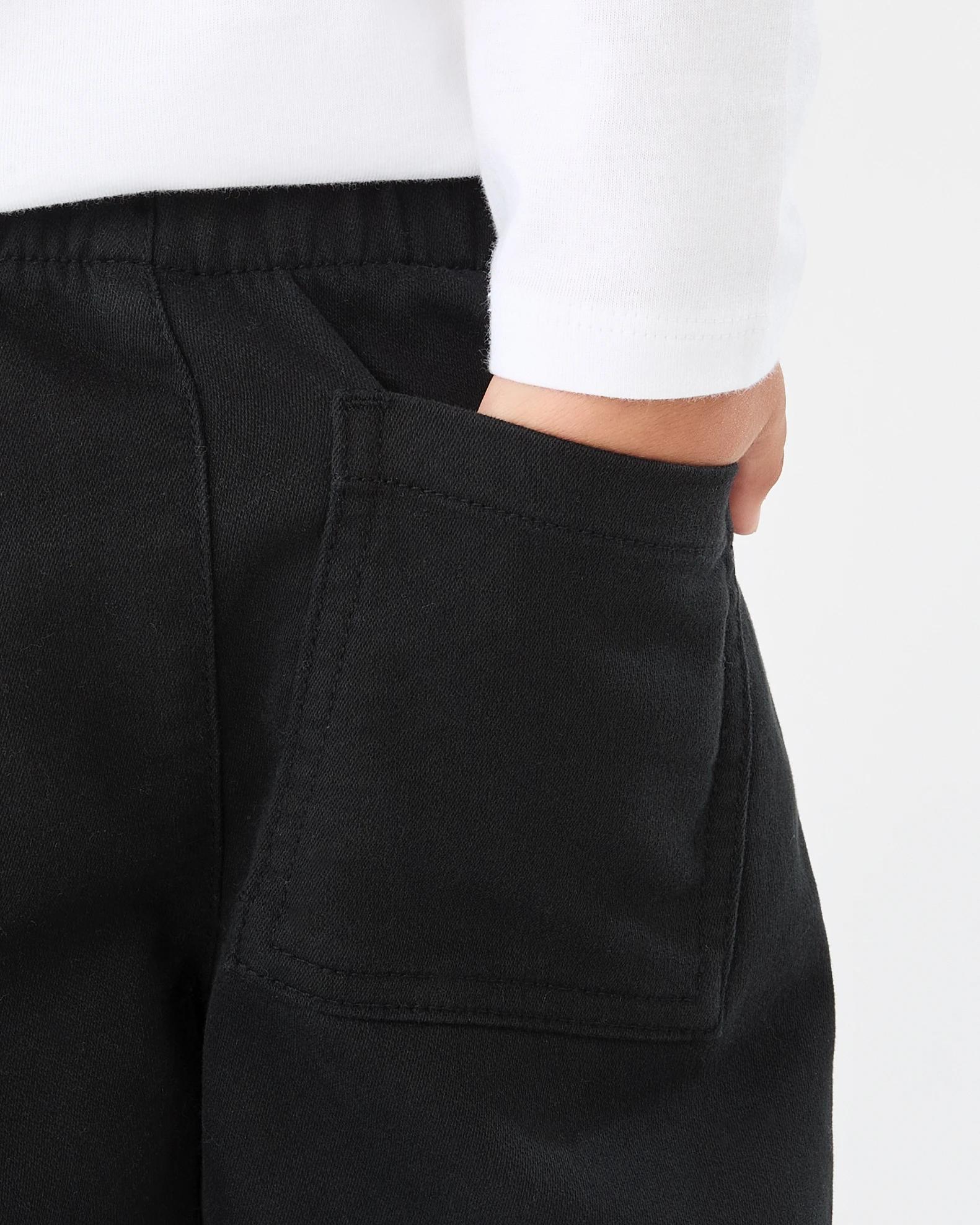 5 Pull-On Knit Joggers Black, 5 of 7