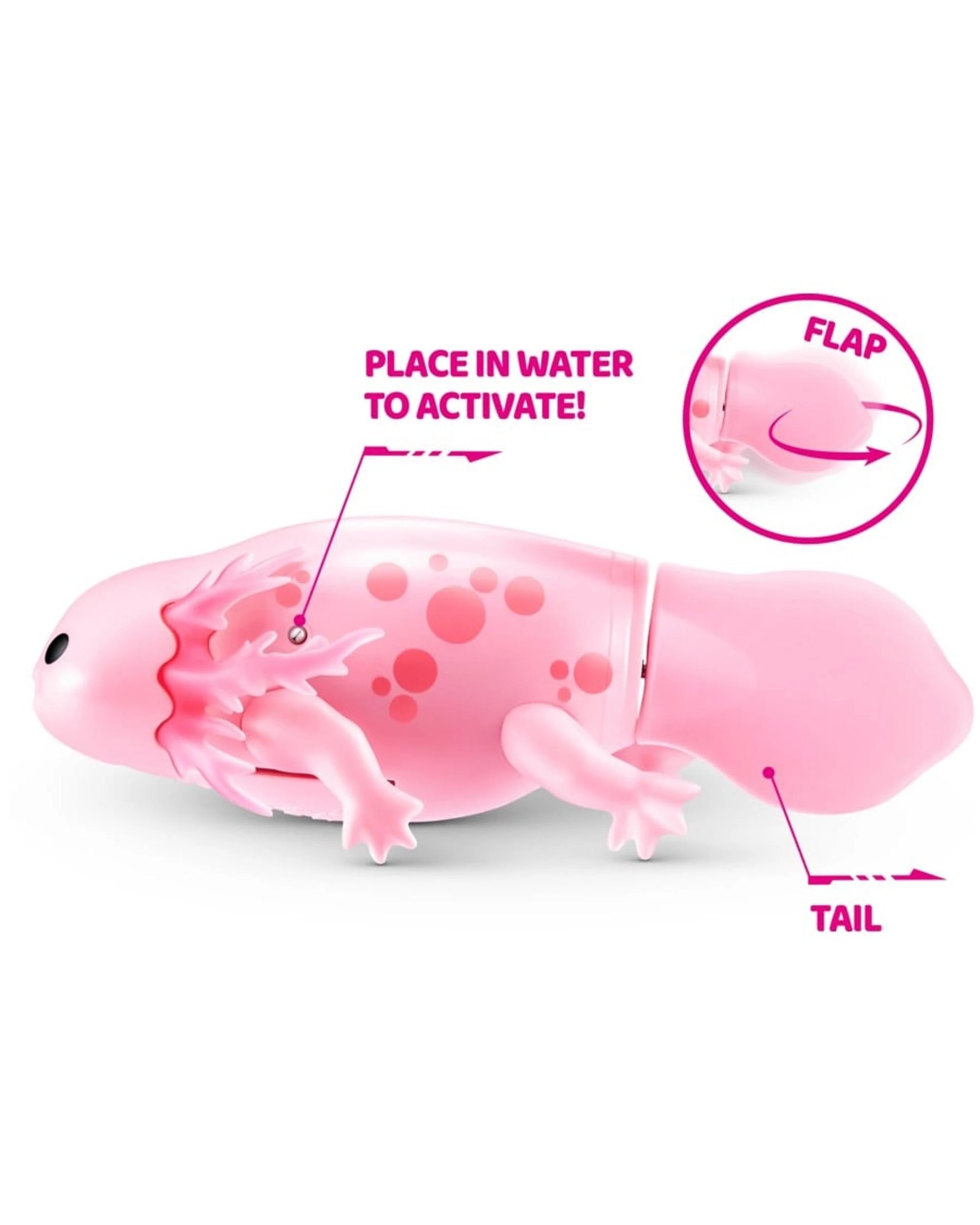 3 Zuru Pets Alive Swimming Axolotls Assorted, 3 of 6