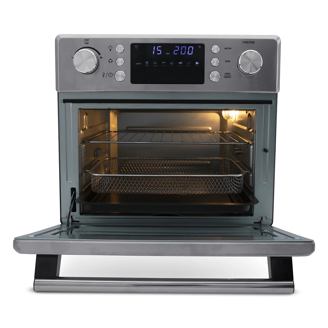 6 25L Air Fryer and Oven - Silver, 6 of 9