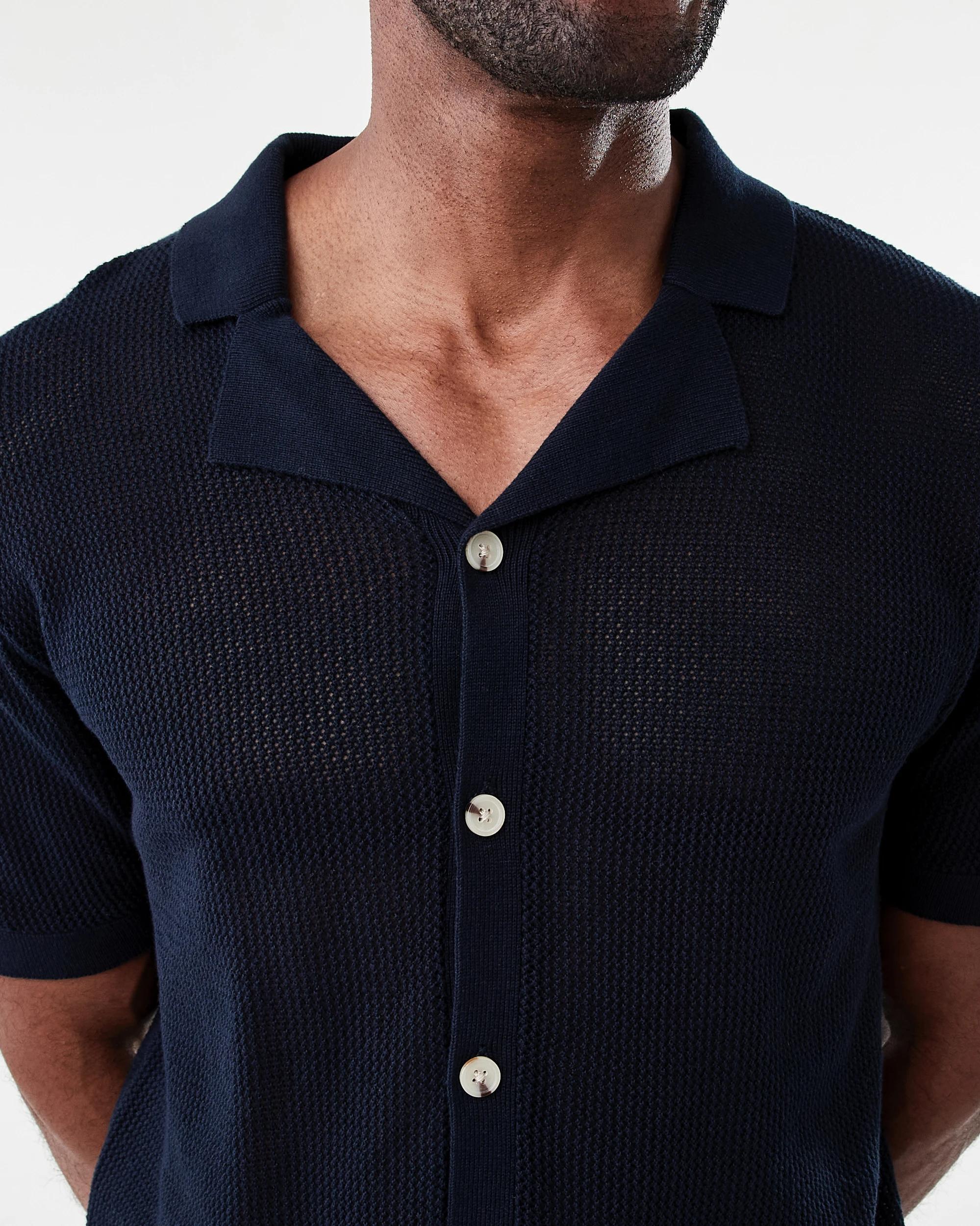 5 Short Sleeve True Knit Shirt Sky Cptn, 5 of 6