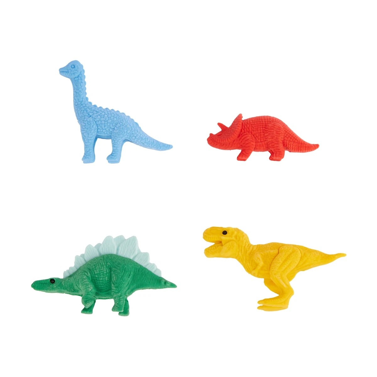 1 5 Pack 3D Erasers, 1 of 8