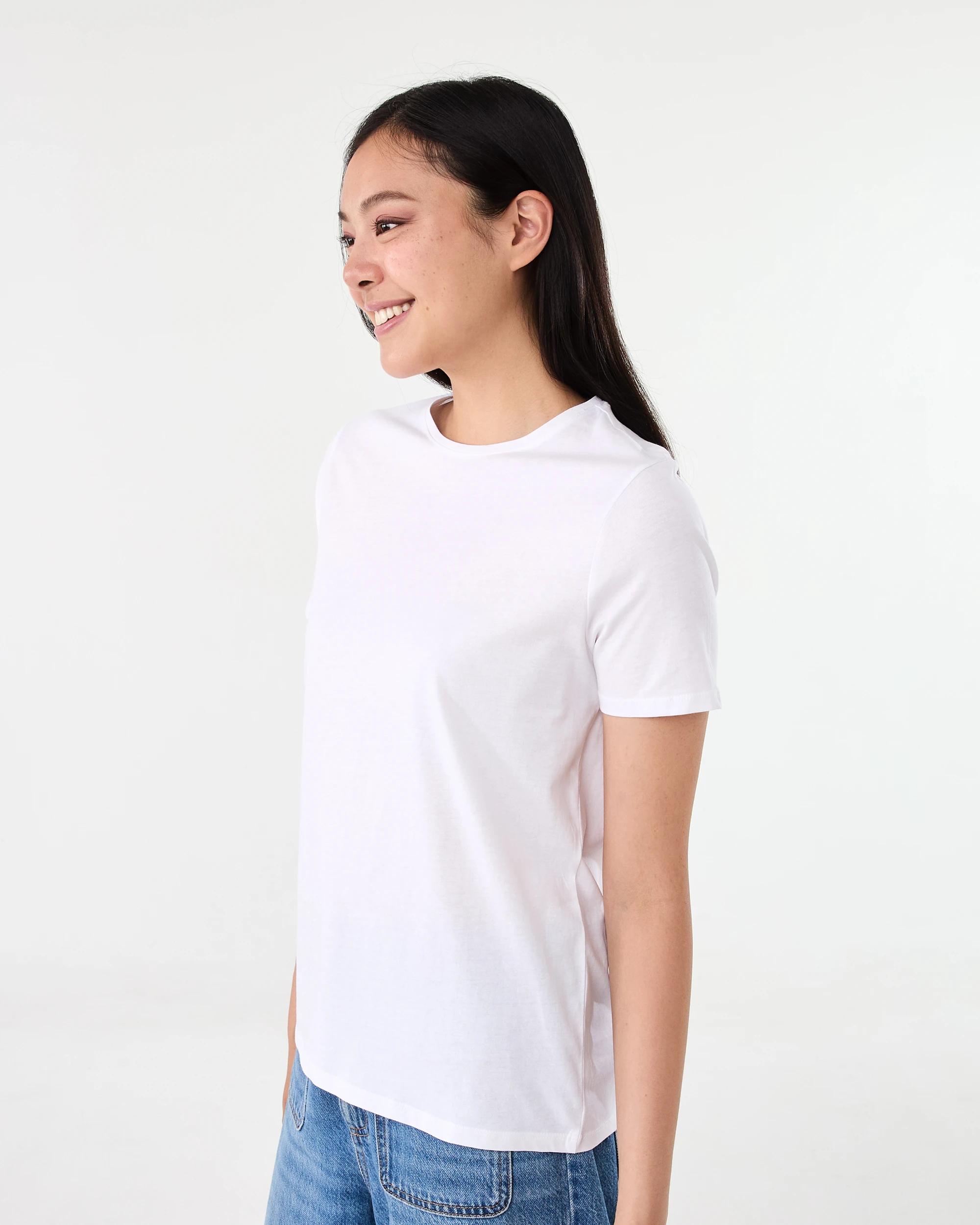 2 Basic T-shirt WHITE, 2 of 5