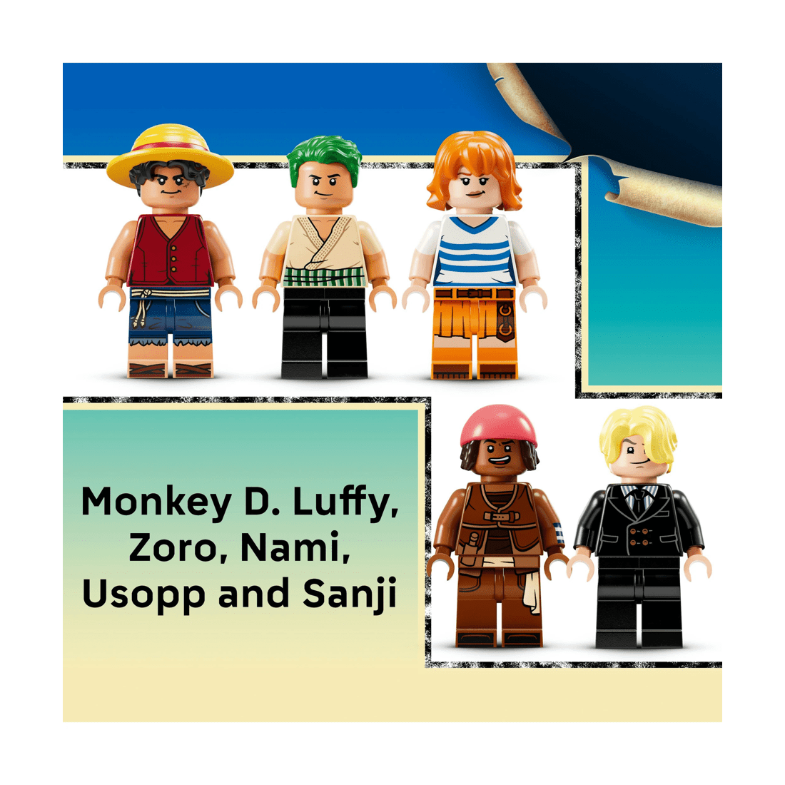 6 LEGO ONE PIECE The Going Merry Pirate Ship 75639, 6 of 10