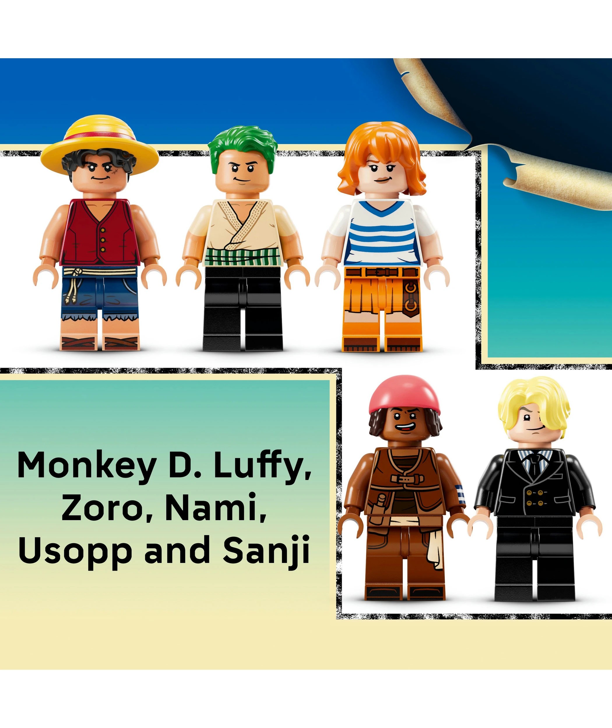 6 LEGO ONE PIECE The Going Merry Pirate Ship 75639, 6 of 10