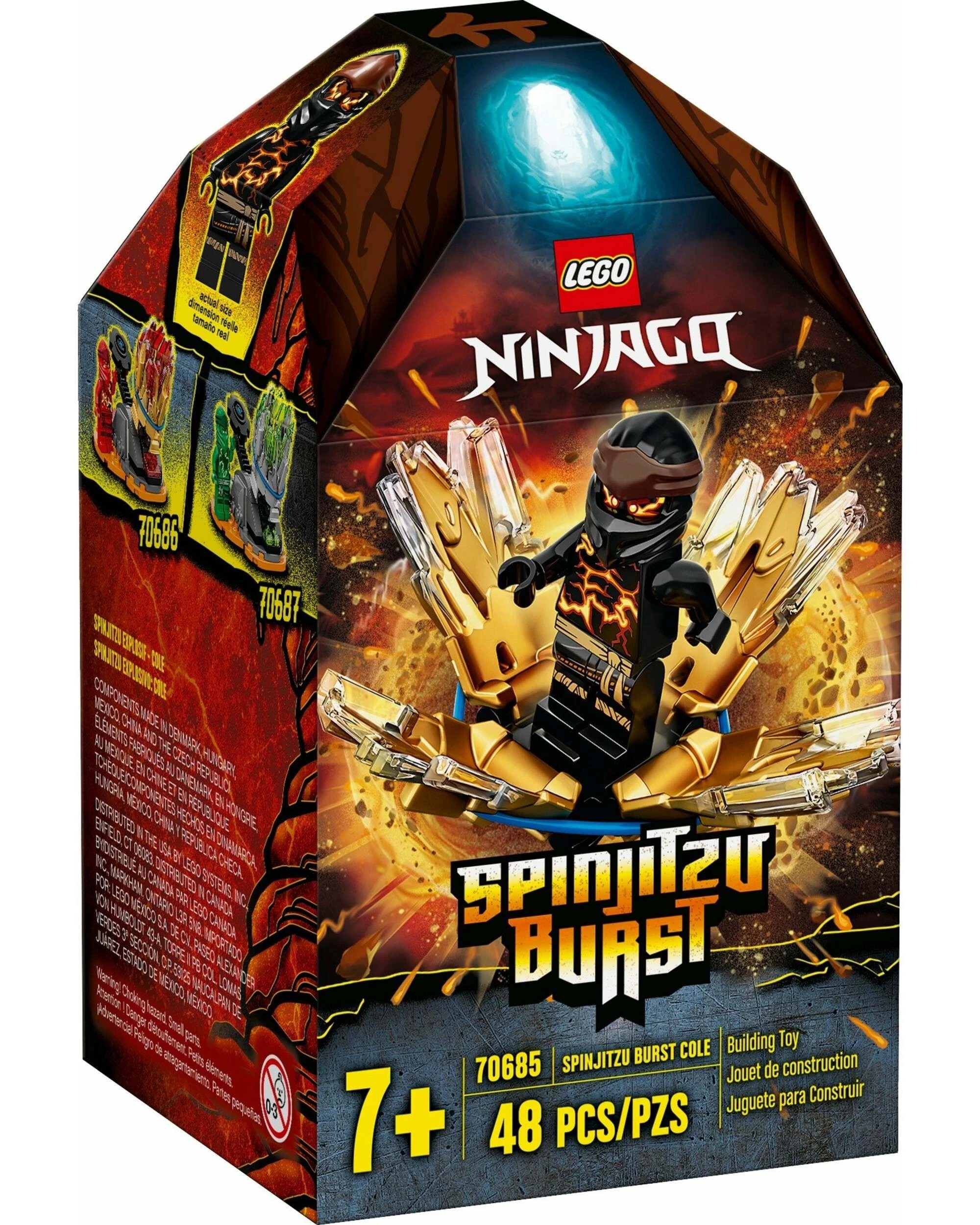 1 LEGO 70685 Spinjitzu Burst - Cole Ninja Toy, 1 of 5