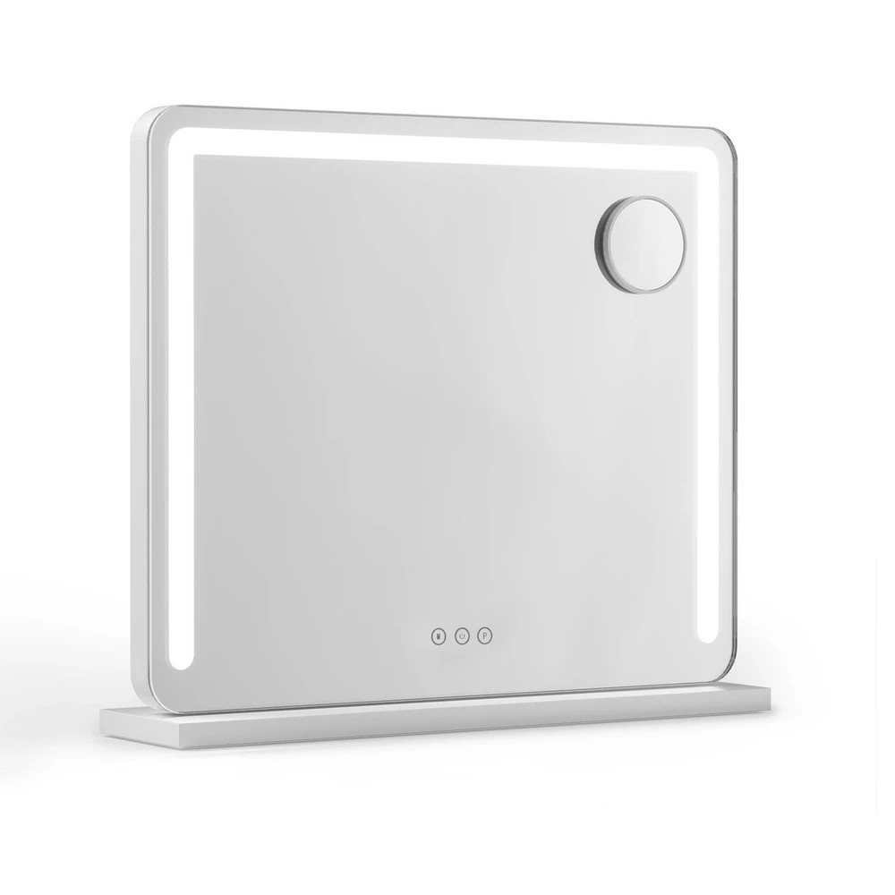 1 Embellir Makeup Mirror 60x50cm Hollywood Vanity with LED Light Tabletop - Multi, 1 of 6