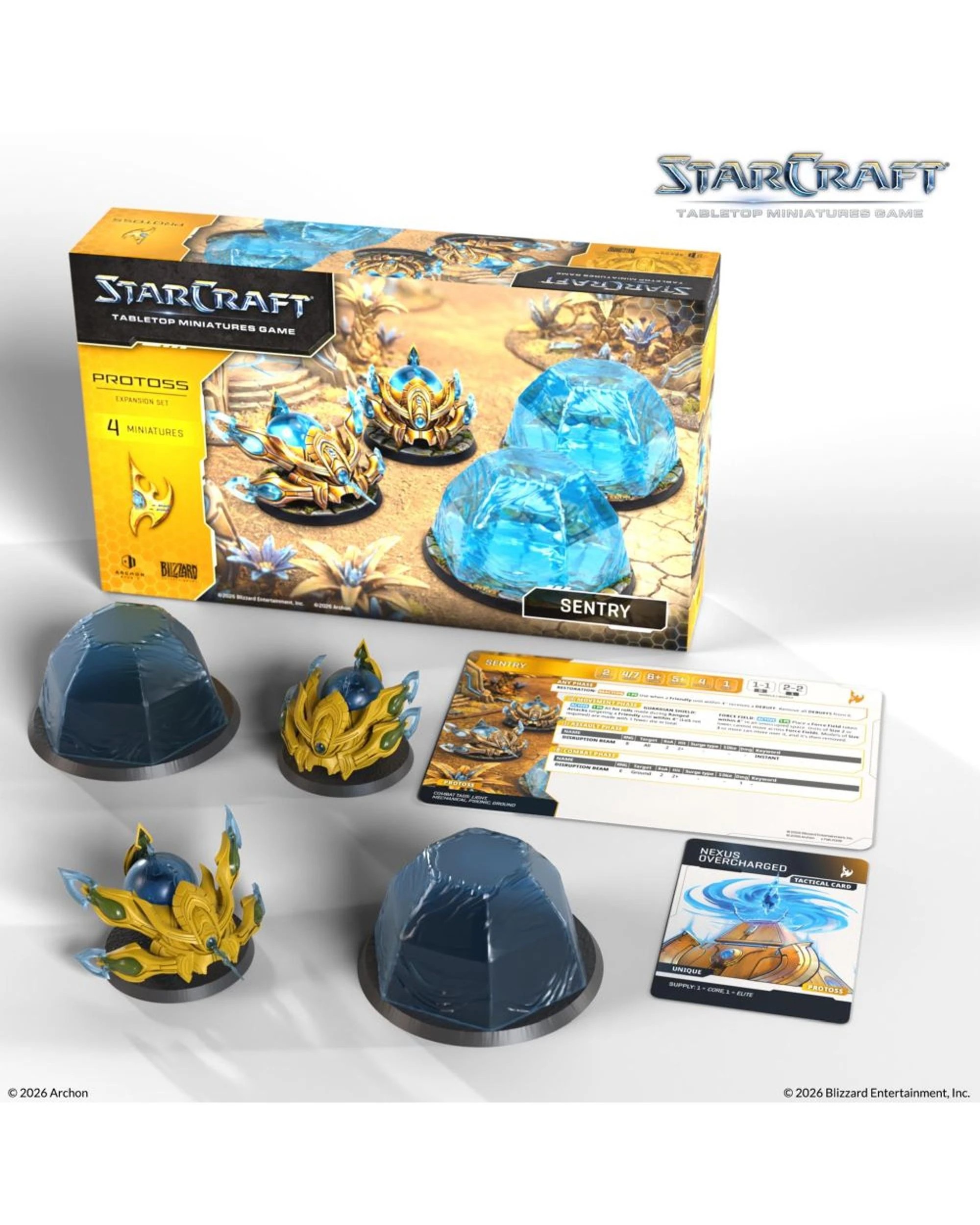 Starcraft Miniatures Games: Protoss: Sentry Expansion Set - Kmart