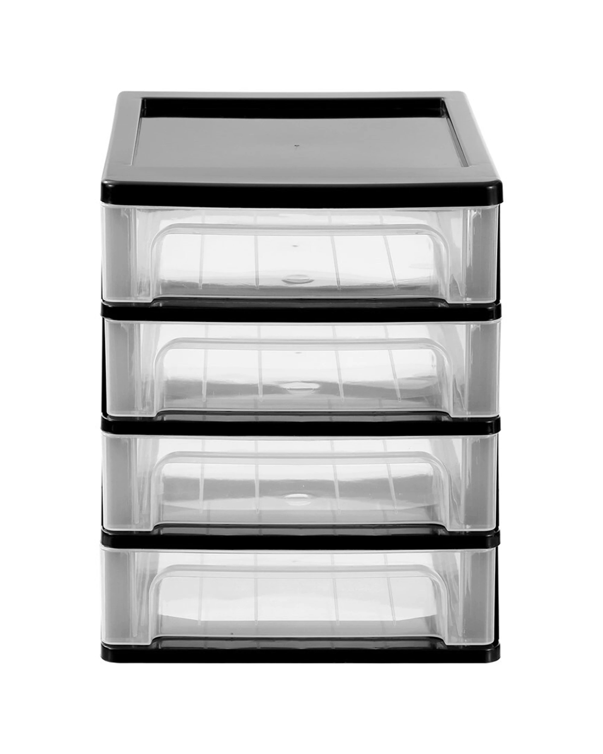 9 Boxsweden A4 Desktop 4-drawer Unit 33.5x26cm Storage Organiser Bpa-safe Plastic
 - White, 9 of 9