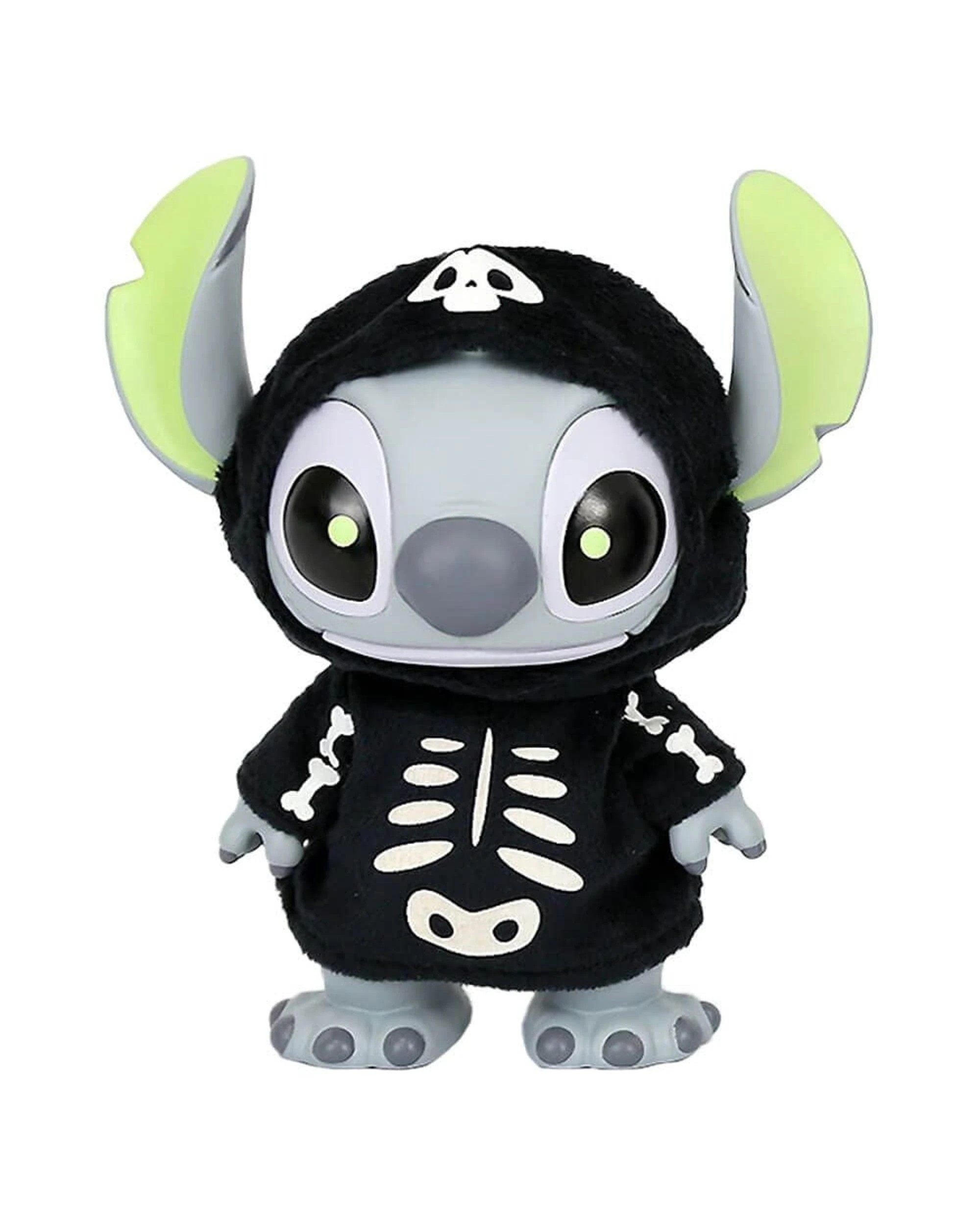 1 Disney Stitch Skeleton Outfit Figurine, 1 of 6