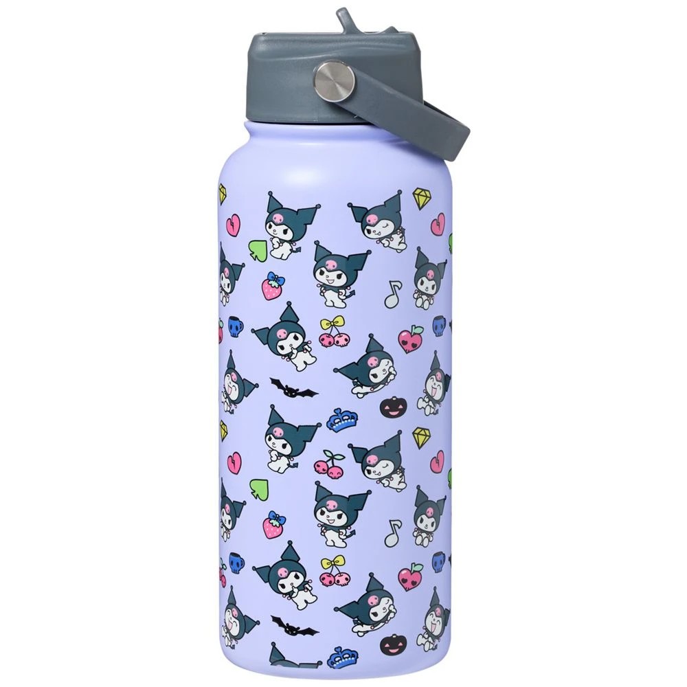 1 Kuromi Stainless Steel Drink Bottle 1L, 1 of 2