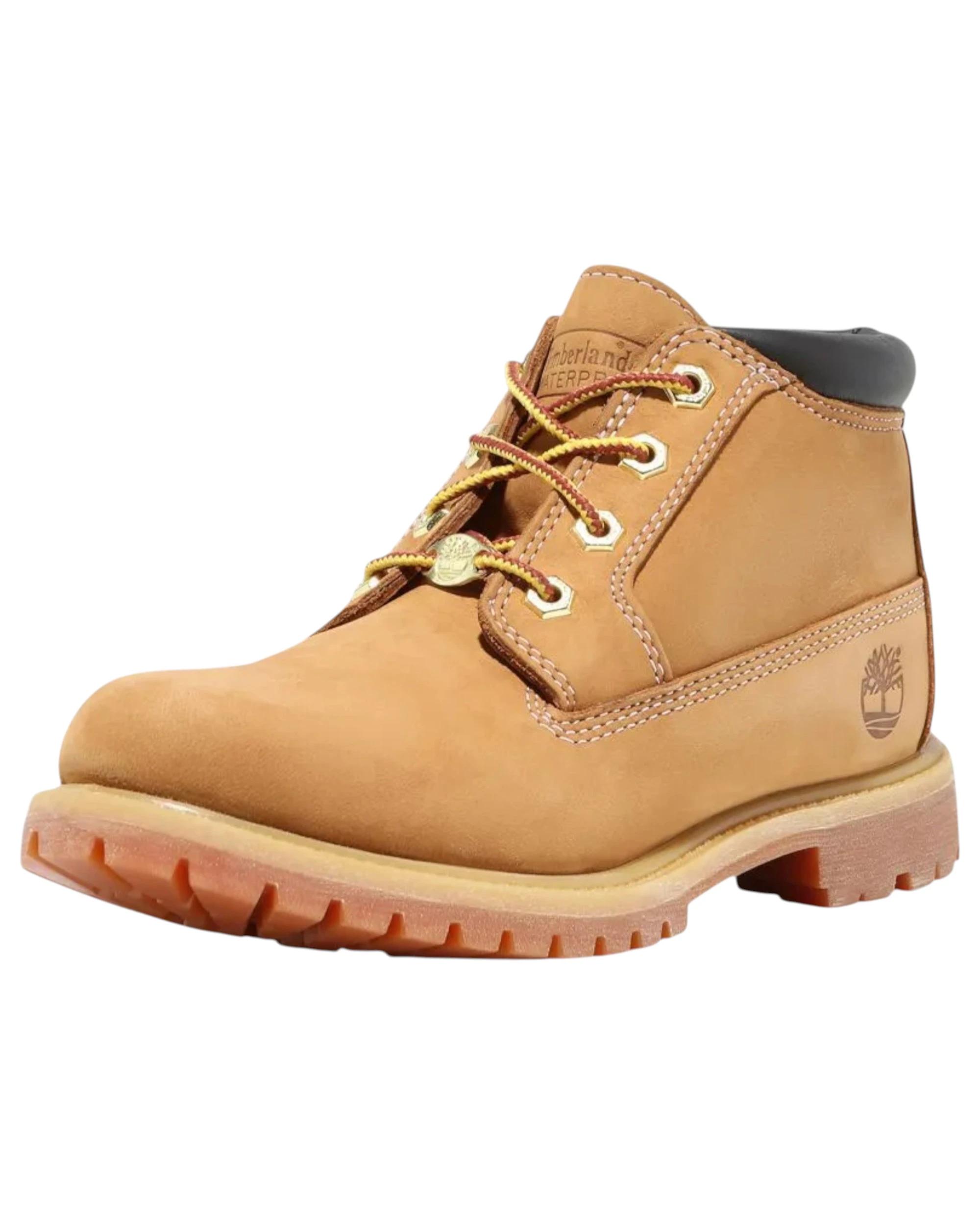 5 Timberland Womens Nellie Chukka Double Wide Wheat Nubuck Waterproof Boots WHEAT NUBUCK, 5 of 7