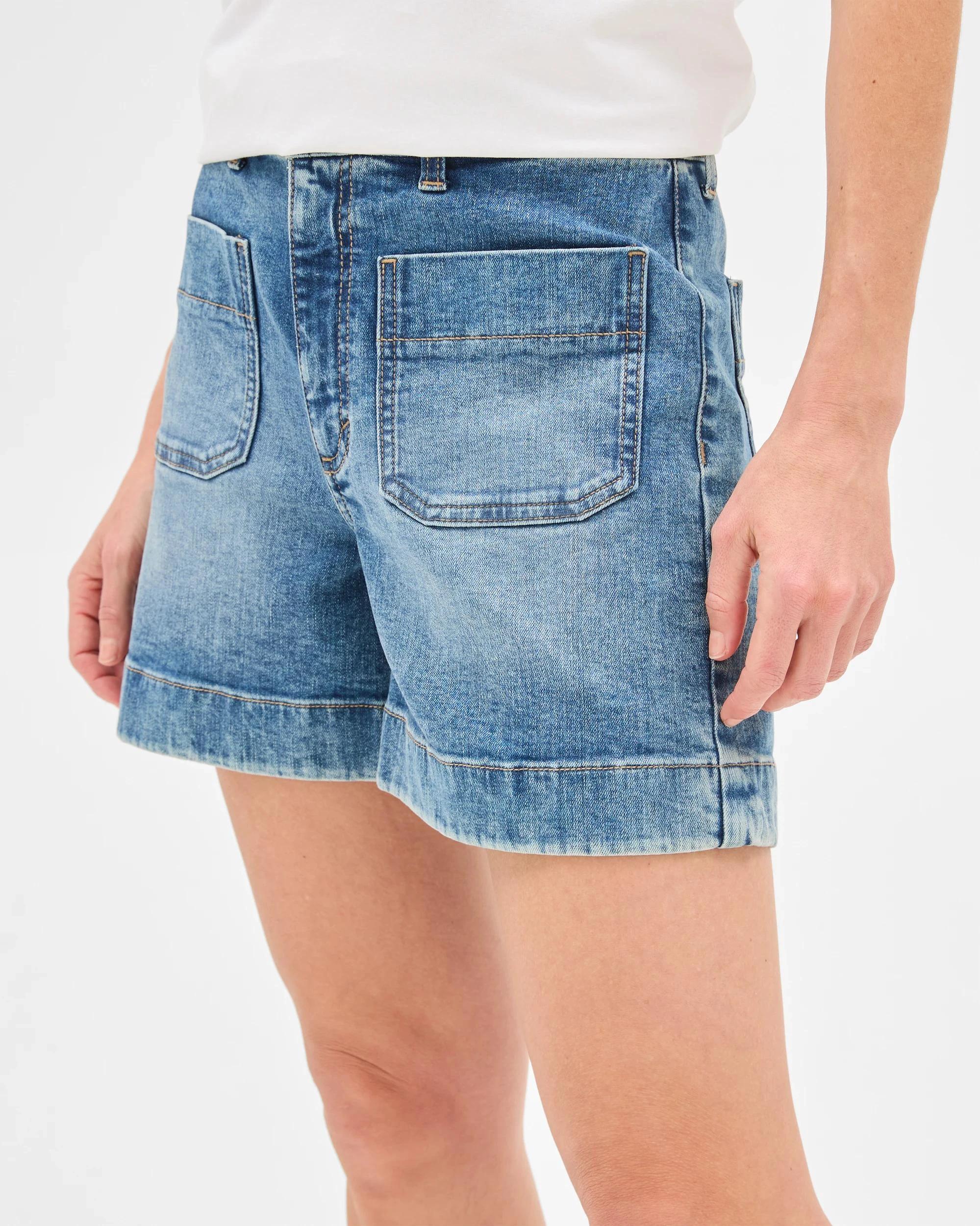 4 Target Denim Shorts - Mila HAZY BLUE, 4 of 7