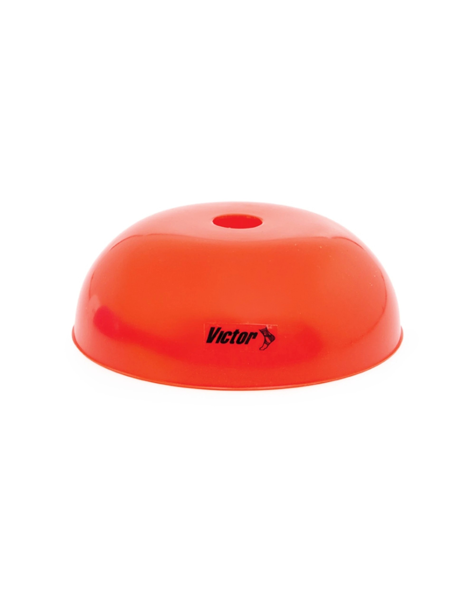 1 Victor Sports Dome Marker Flexible Durable Athletic Training 19cm Diameter - Red, 1 of 1