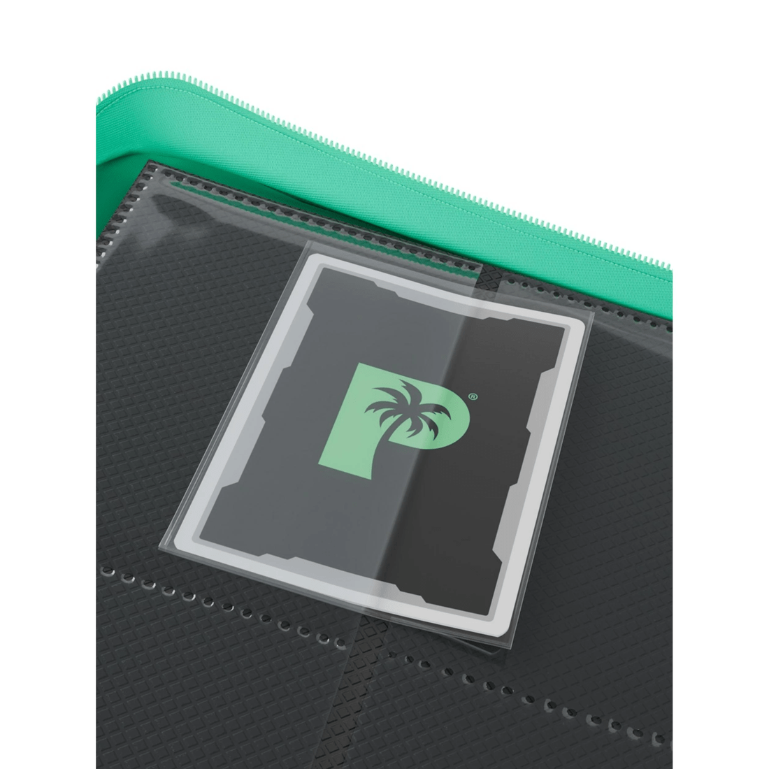 3 Palms Off Gaming Stealth 12 Pocket Zip Binder - Turquoise - Multi, 3 of 8