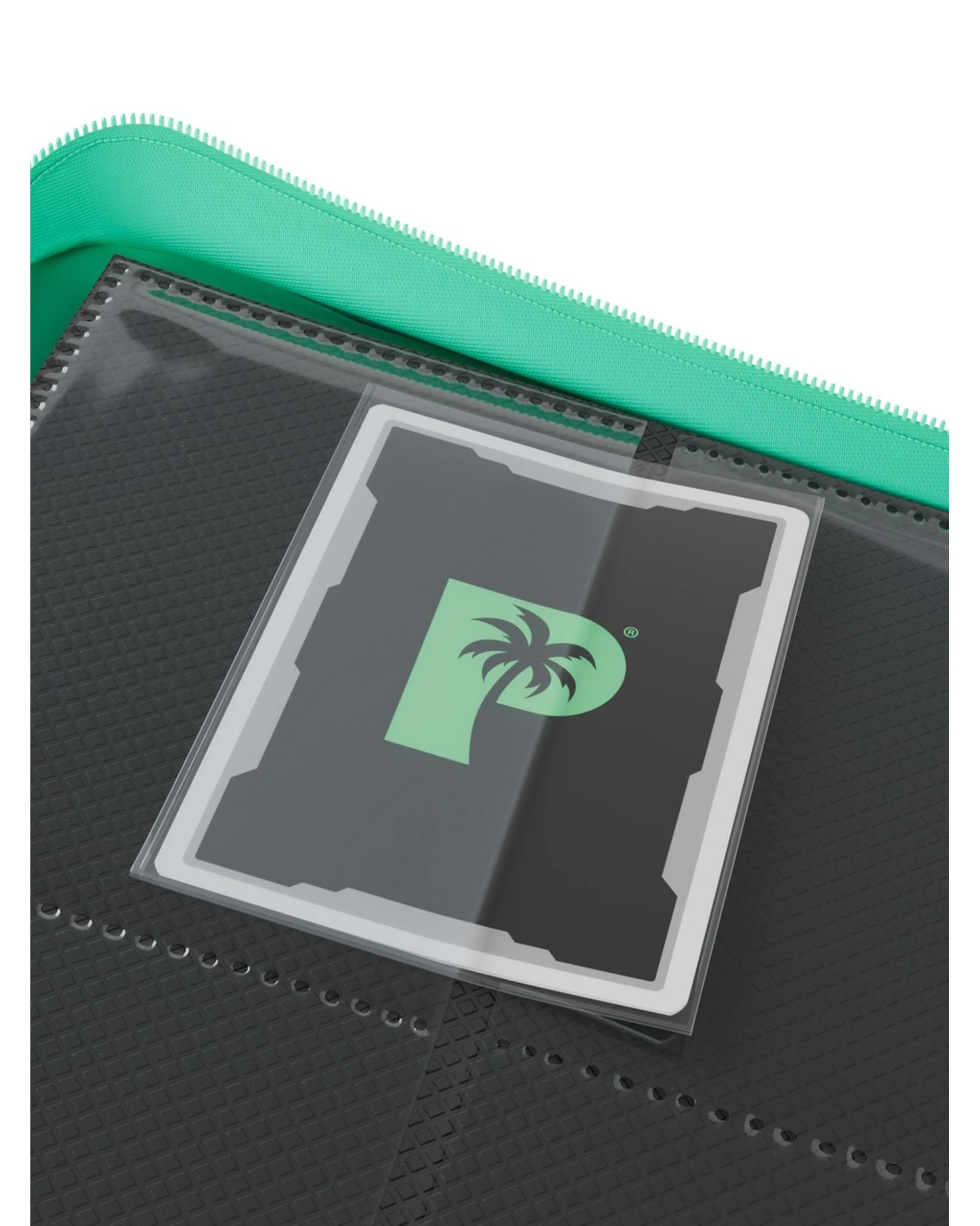 3 Palms Off Gaming Stealth 12 Pocket Zip Binder - Turquoise - Multi, 3 of 8