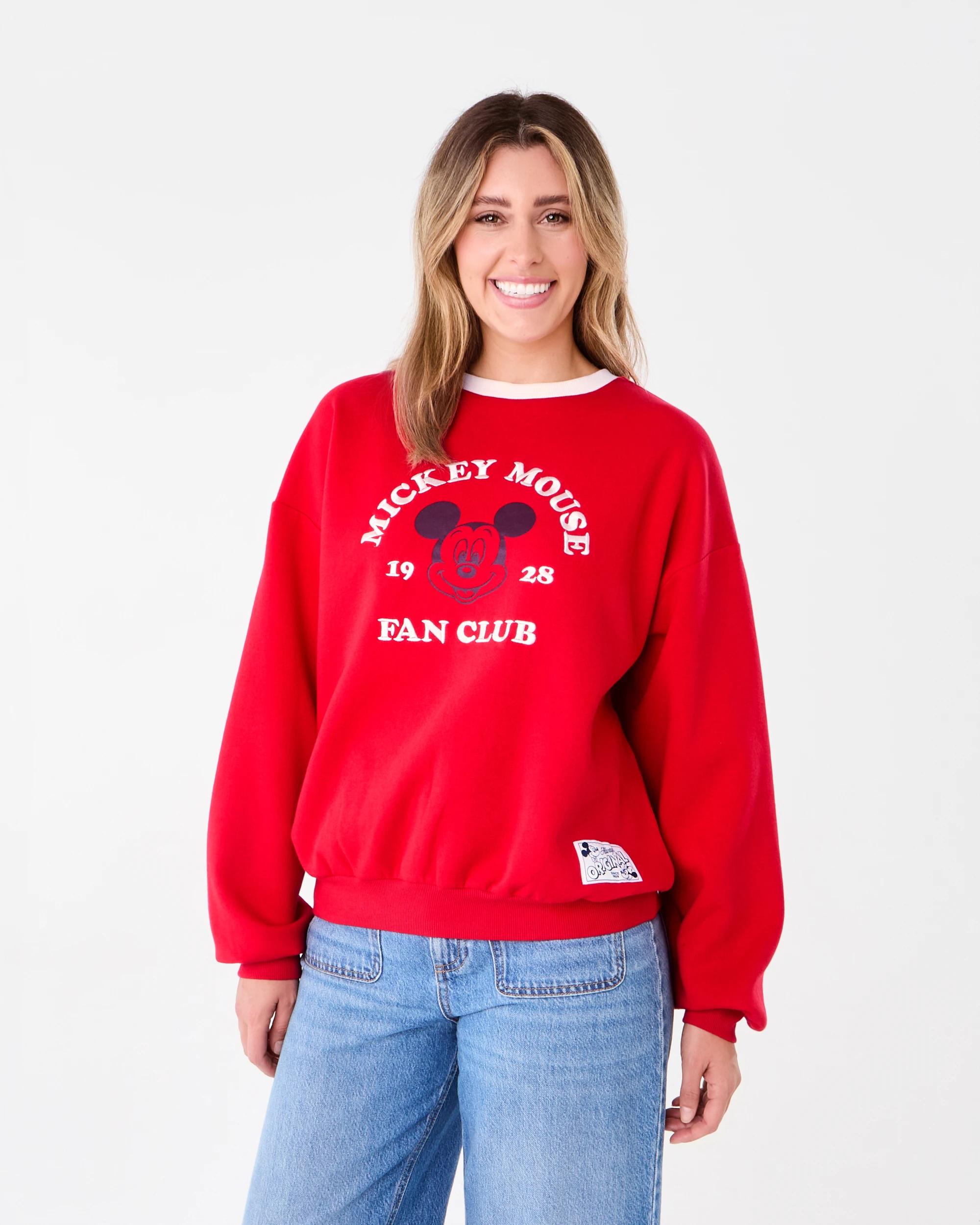 2 Mickey Mouse License Long Sleeve Sweatshirt Mckyfancl, 2 of 8