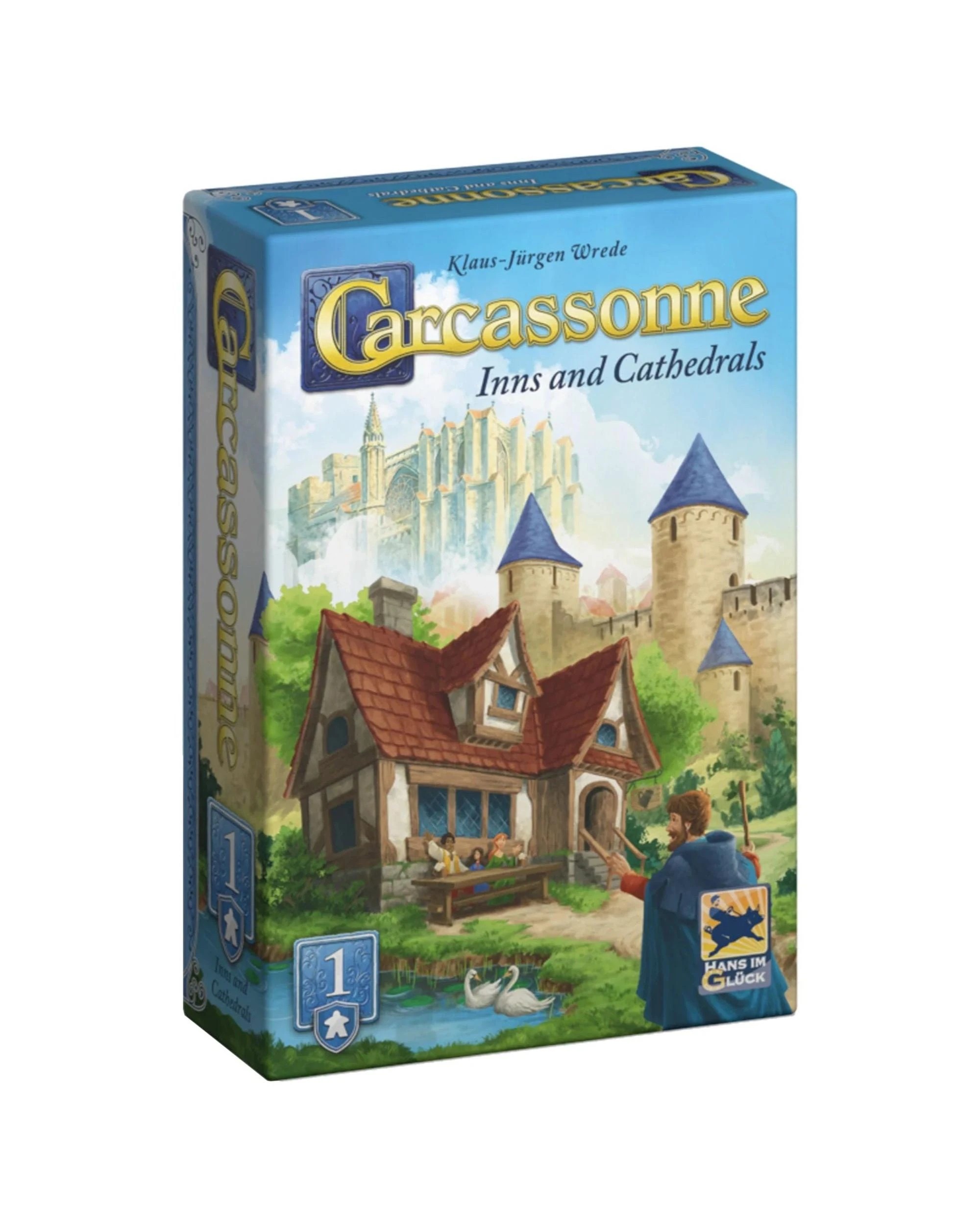 1 Carcassonne Inns and Cathedrals Expansion 1 - 2025 Redesign -  Board Game, 1 of 7