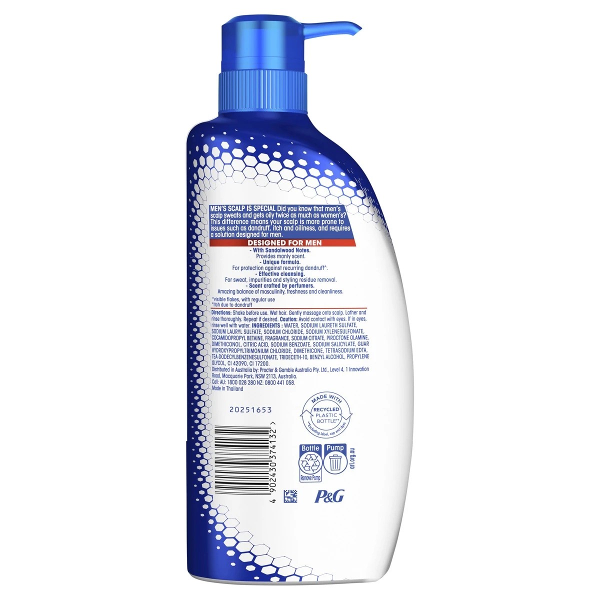 2 Head & Shoulders Ultra Men Old Spice 2-in-1 Anti Dandruff Shampoo and Conditioner 750ml, 2 of 8