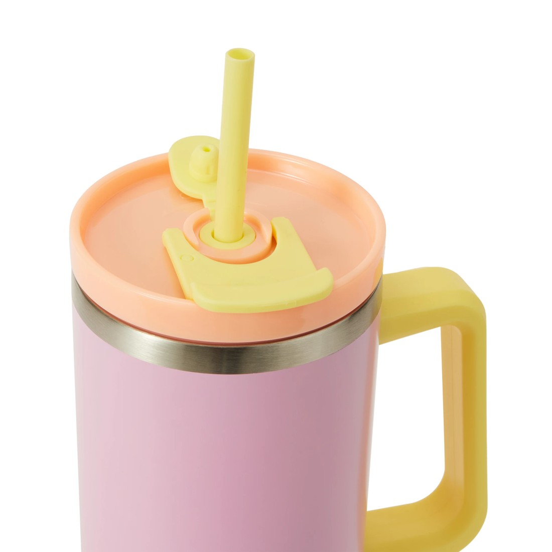 4 1.18L Pink Jumbo Tumbler with Handle, 4 of 7