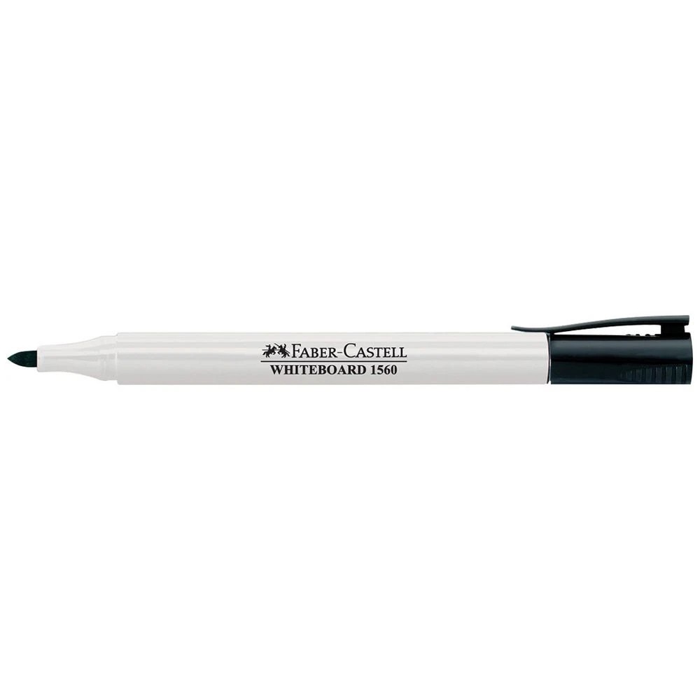 1 Faber-Castell Slim Whiteboard Marker Bullet Black, 1 of 2