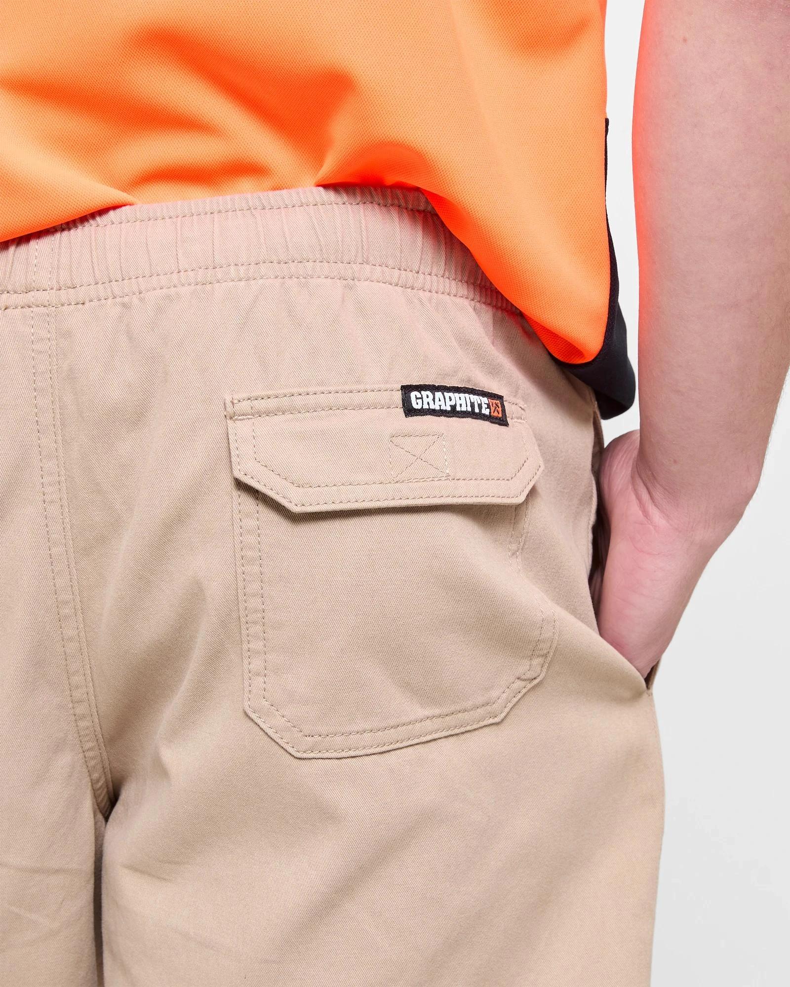 5 Graphite Core Pull On Shorts STONE, 5 of 5