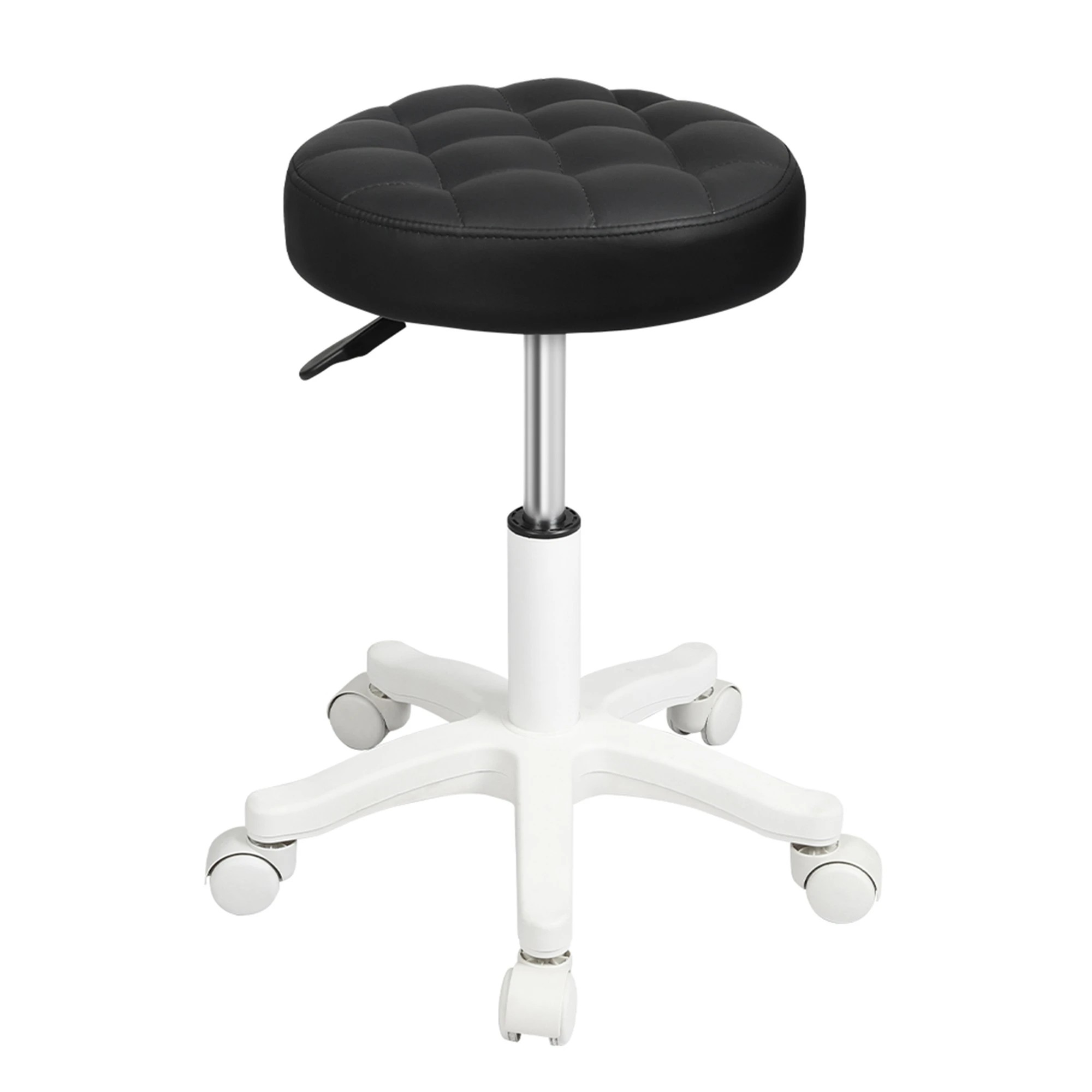 1 Levede Salon Swivel Stool  Hydraulic Lift - Black, 1 of 9