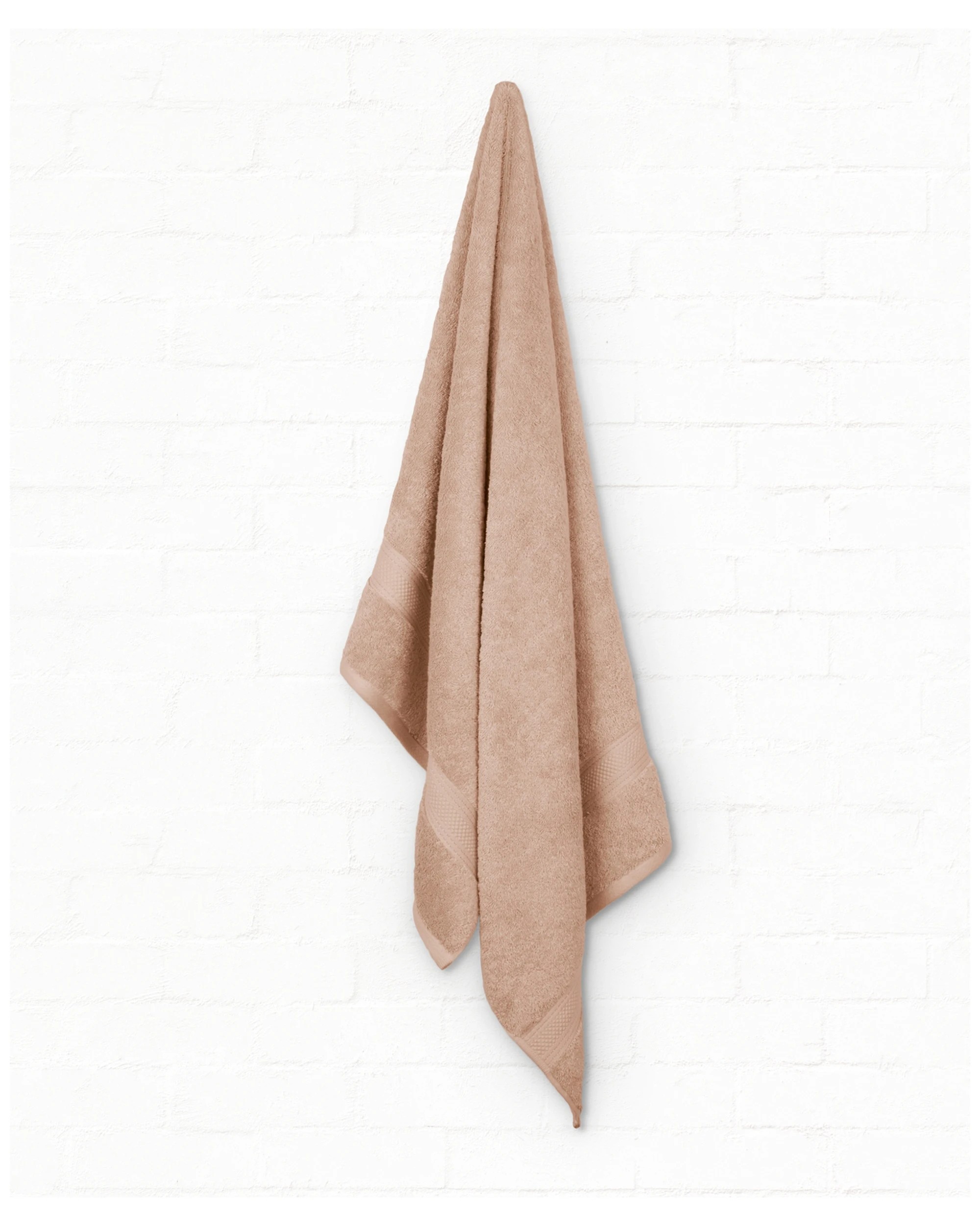 1 ARDOR Algodon St Regis Bath Towel 100 Percent Cotton Absorbent 68 X 140cm - Purple, 1 of 3