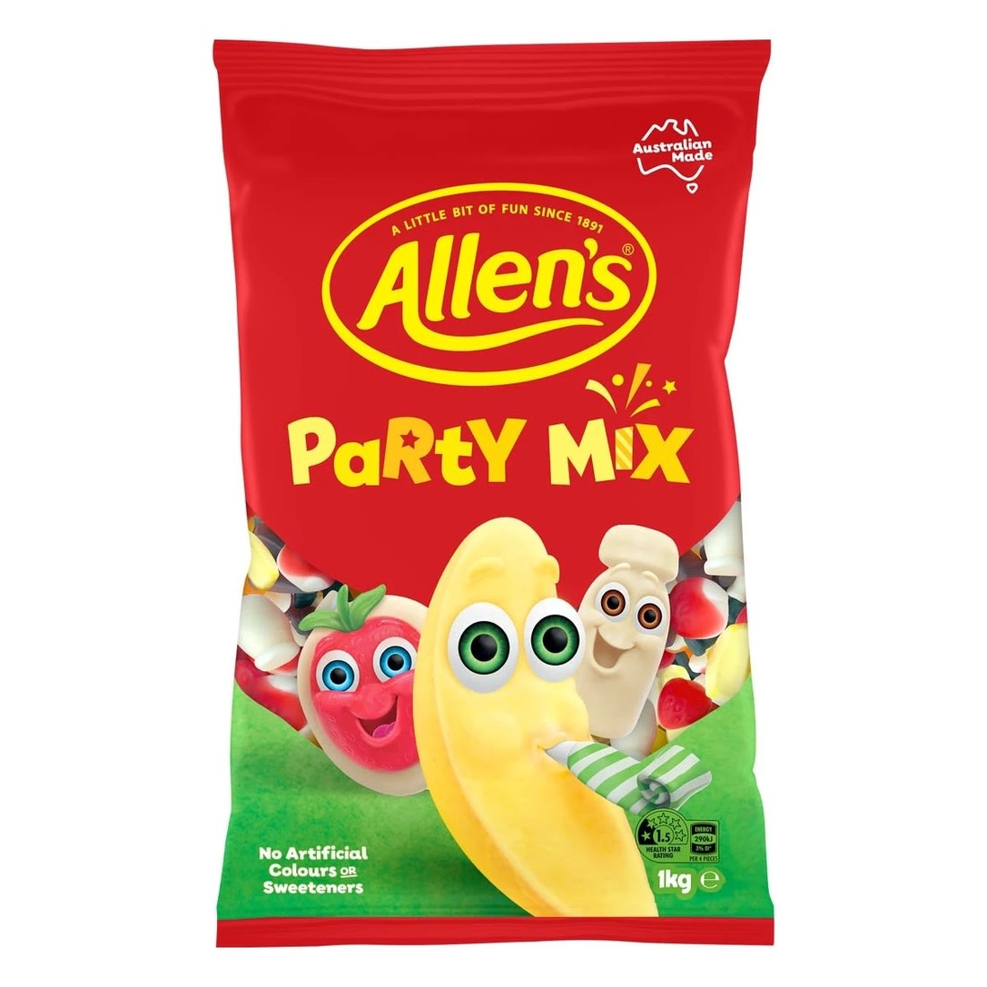 1 Allen's Party Mix 1kg, 1 of 3
