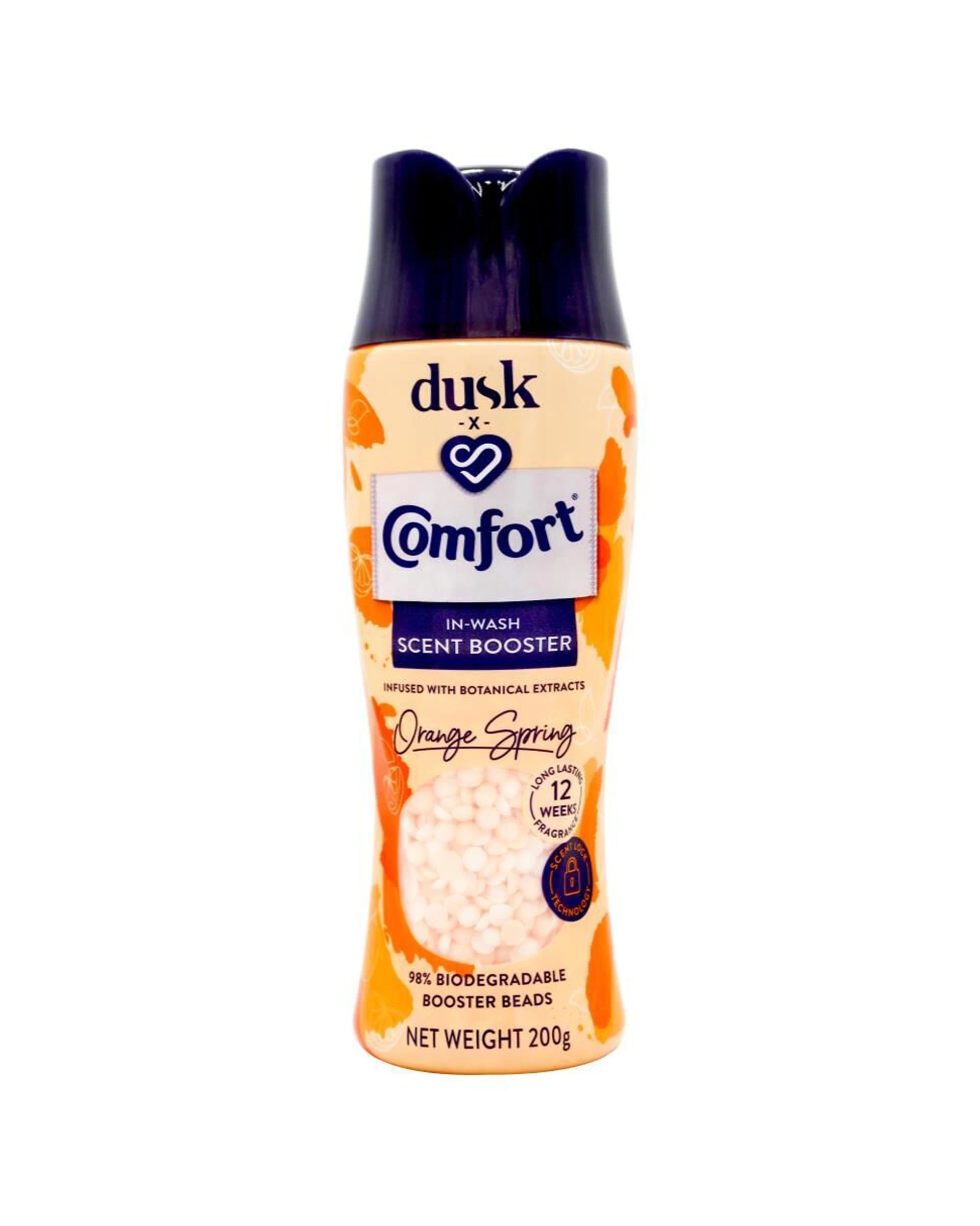 2 Comfort In Wash Scent Booster 6 Pack Dusk Orange Spring 200g Fabric Freshner - Orange, 2 of 4