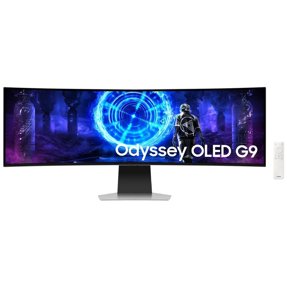 1 Samsung Odyssey G9 49" DQHD 240Hz .03ms OLED Monitor G95SD, 1 of 10