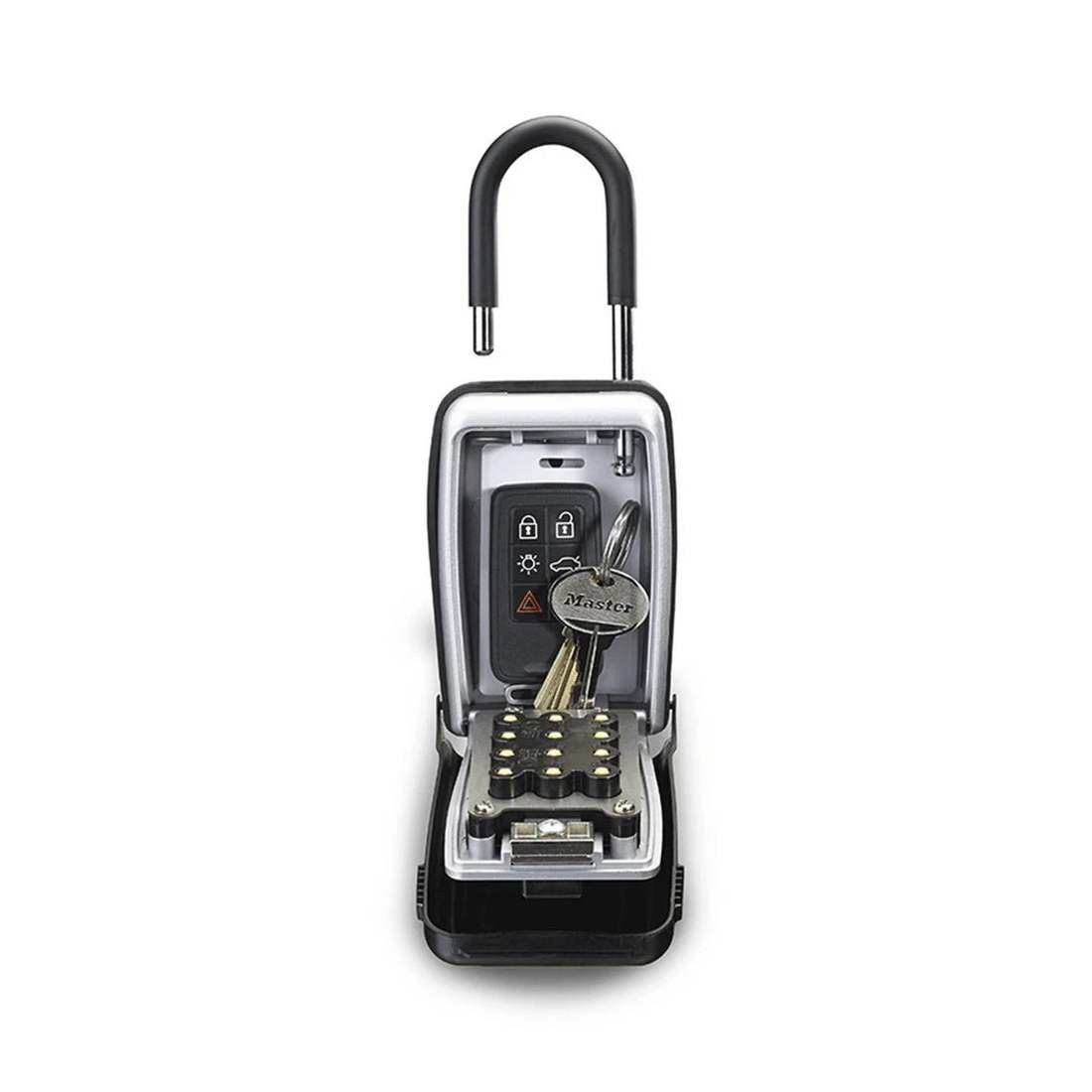 9 Master Lock Portable Combination Lock Key Safe, 9 of 10