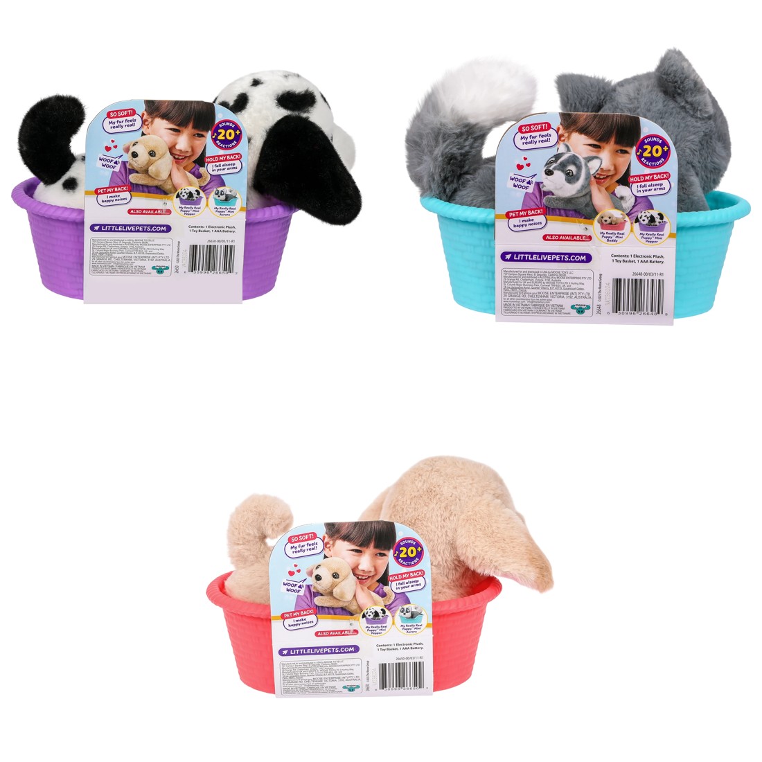 10 Little Live Pets My Really Real Puppy Mini Toy - Assorted, 10 of 10