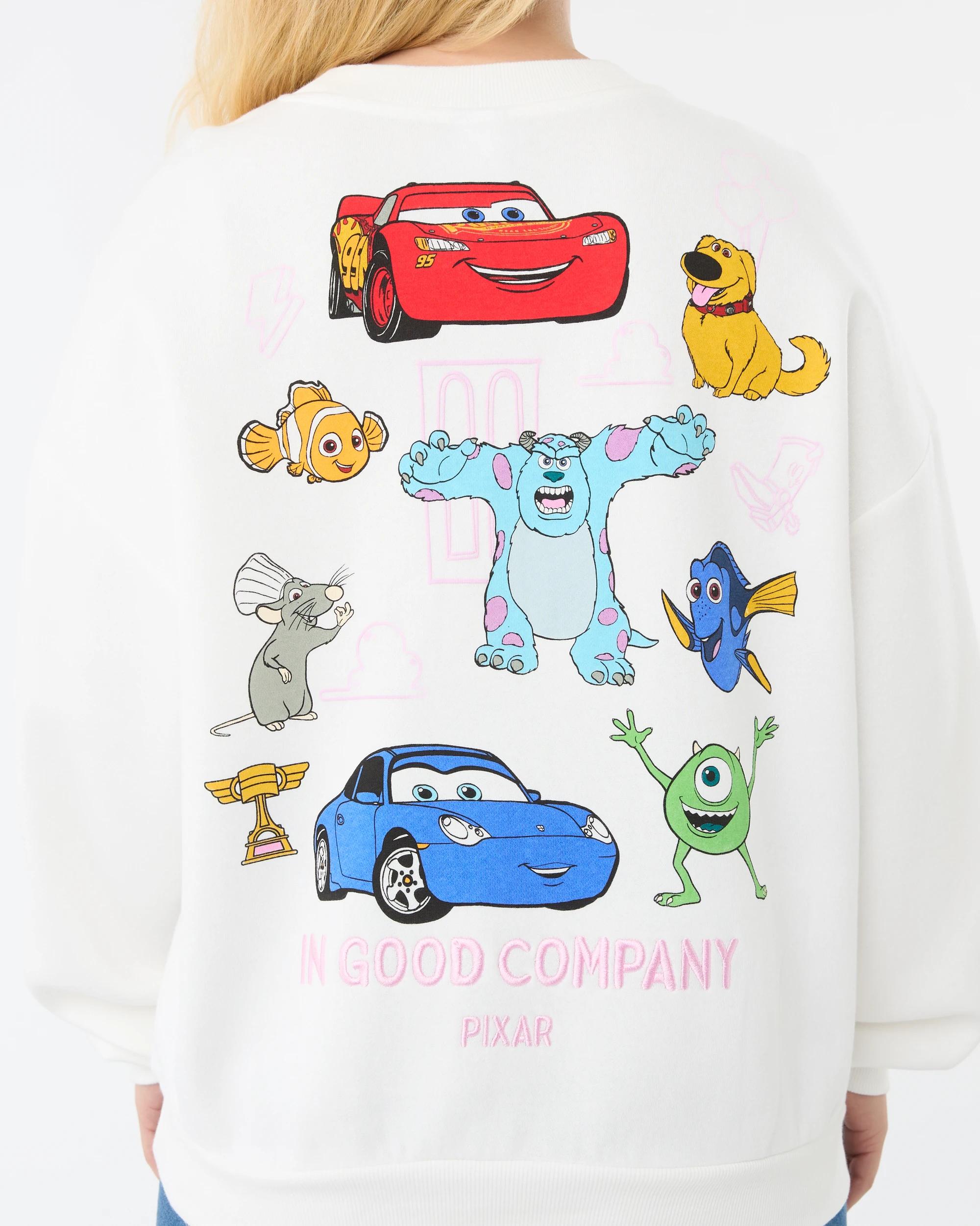 5 Pixar Cars License Long Sleeve Sweatshirt Pixar, 5 of 6