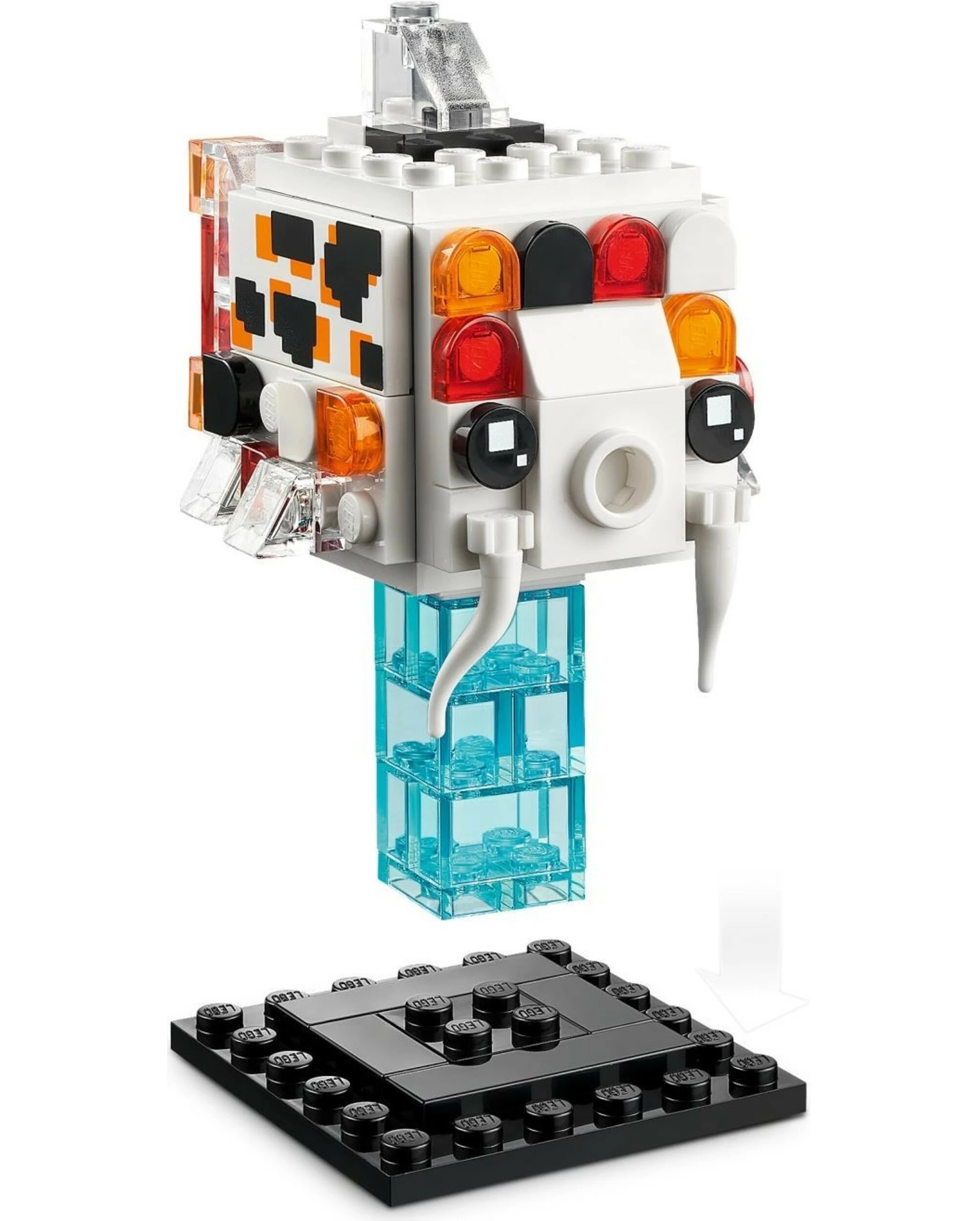 3 LEGO 40545 BrickHeadz Koi Fish - Buildable Pet Set, 3 of 4