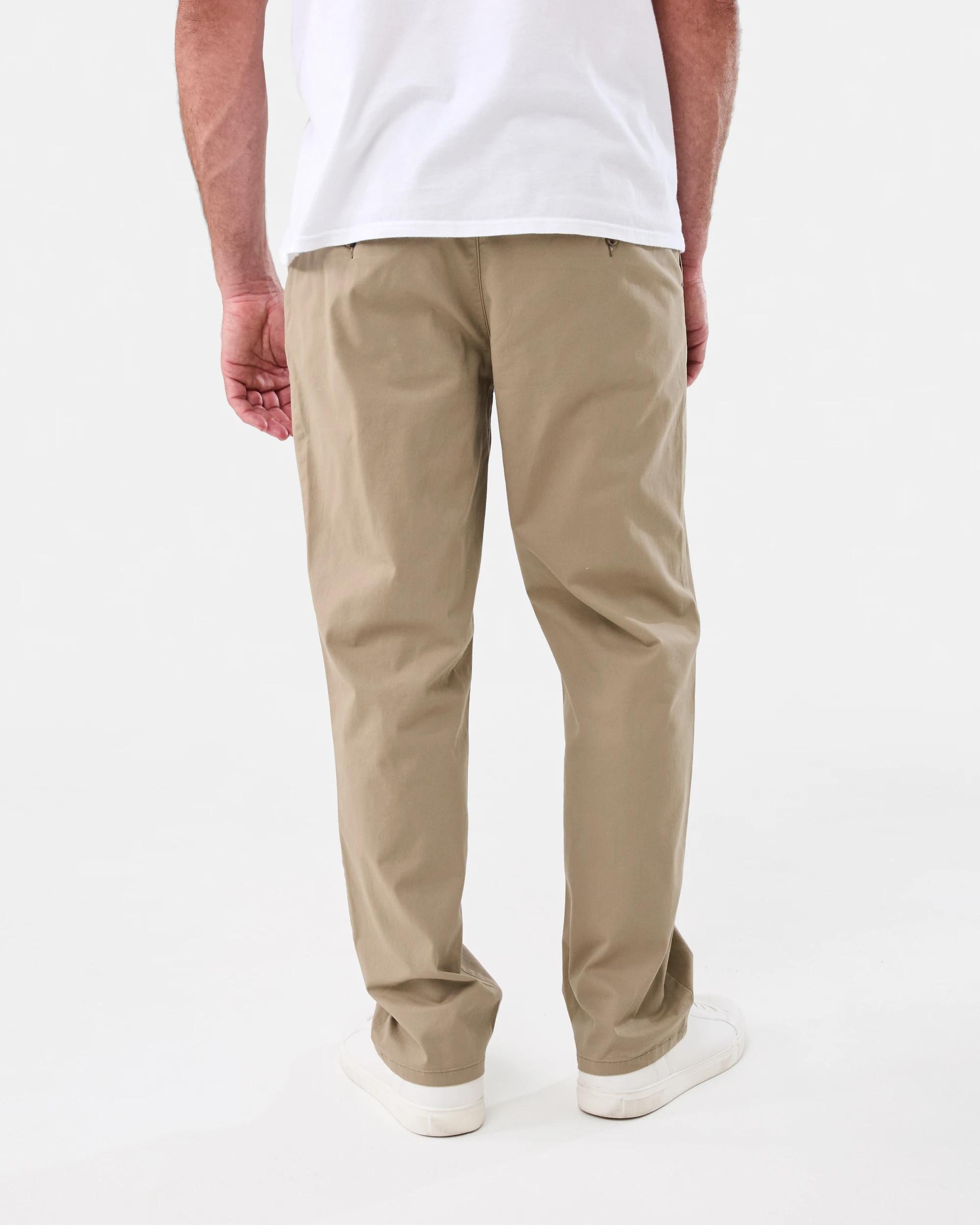3 Straight Casual Chino Pants Brn Clay, 3 of 5