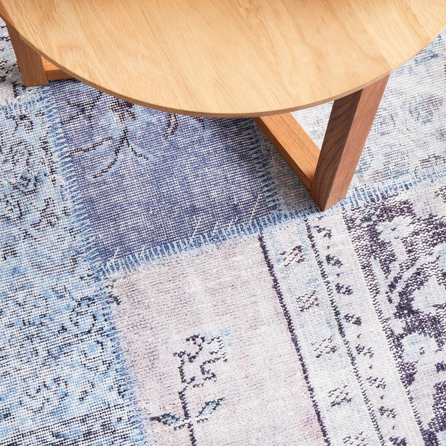 5 Common Ground Rugs Bazaar 121 320x230cm - Extra Large Floor Rug - Blue, 5 of 9