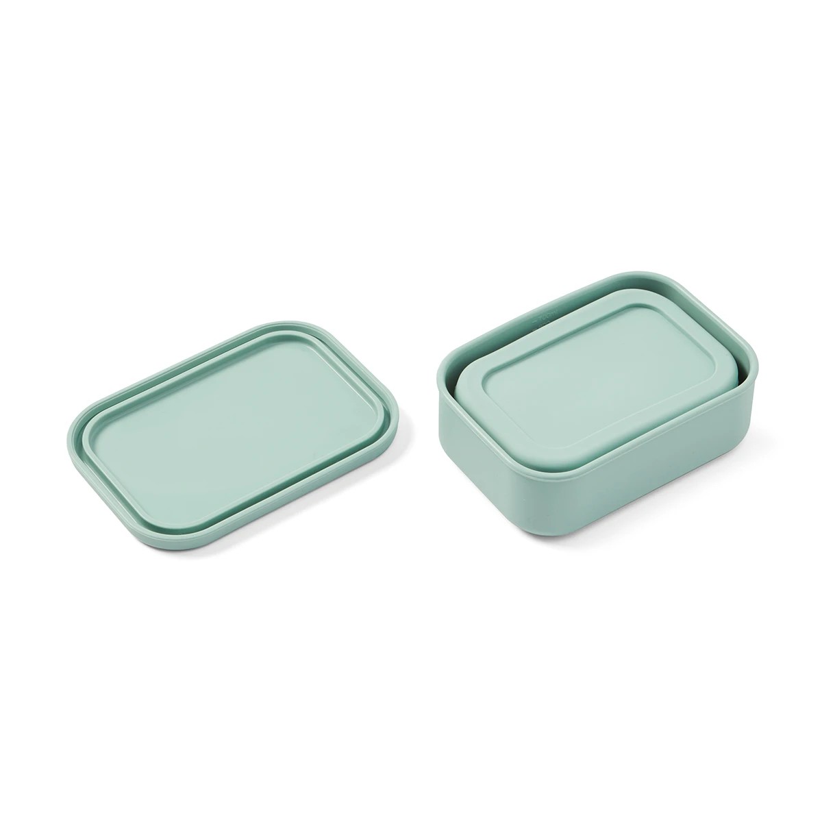 5 2 Pack Sage Silicone Snack Box, 5 of 9