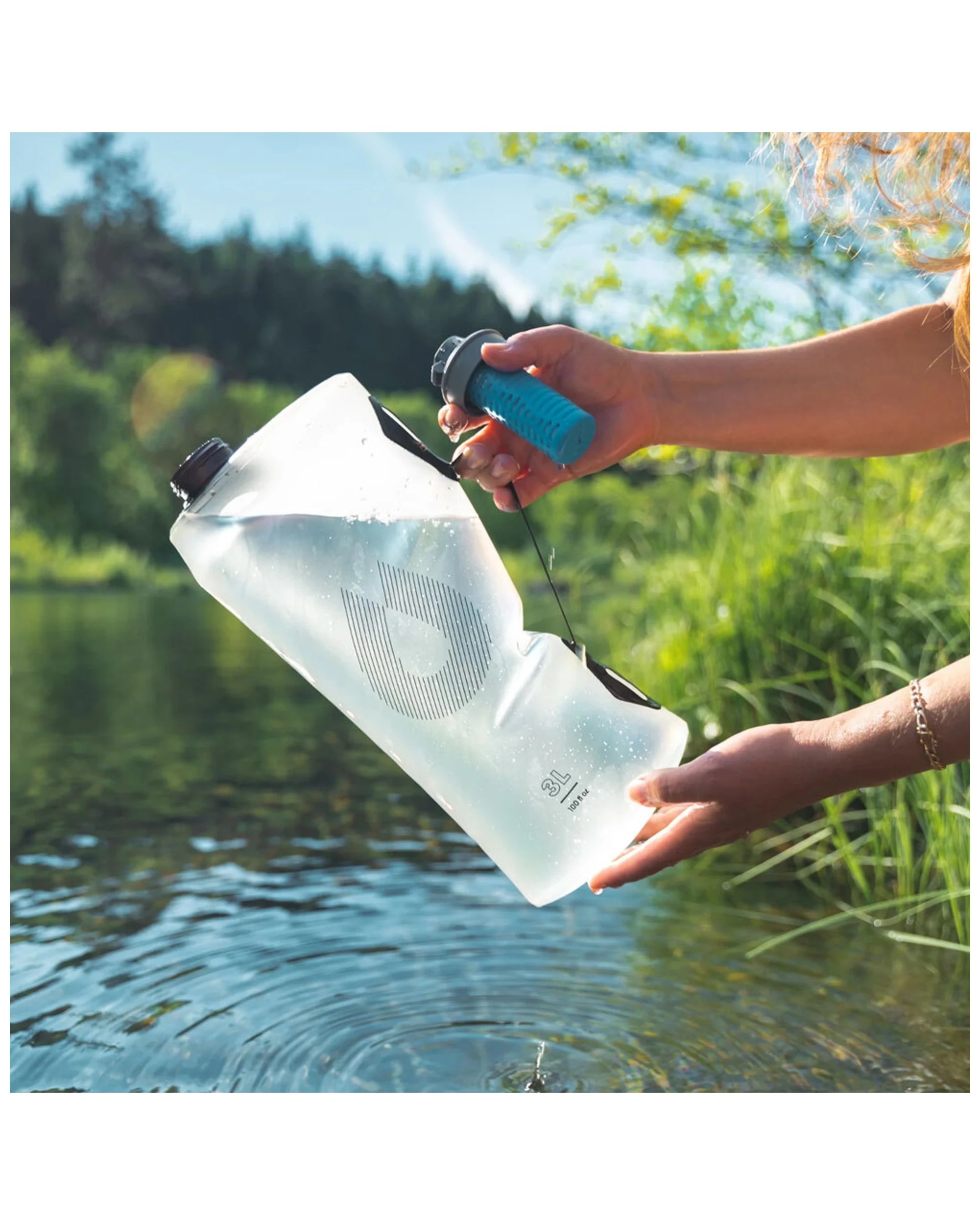 7 HydraPak PNP Inline Water Filter Kit For 28mm Bottles And Flasks Plug-N-Play - Multi, 7 of 7