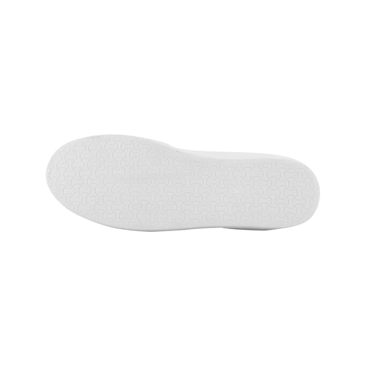 4 Canvas Slip On Sneakers WHITE, 4 of 5